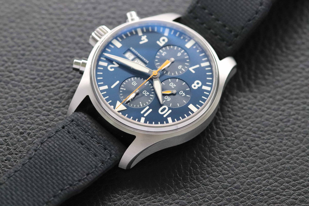 IWC Fliegeruhr Chronograph IW377729 Fullset 2021 Box+Papers