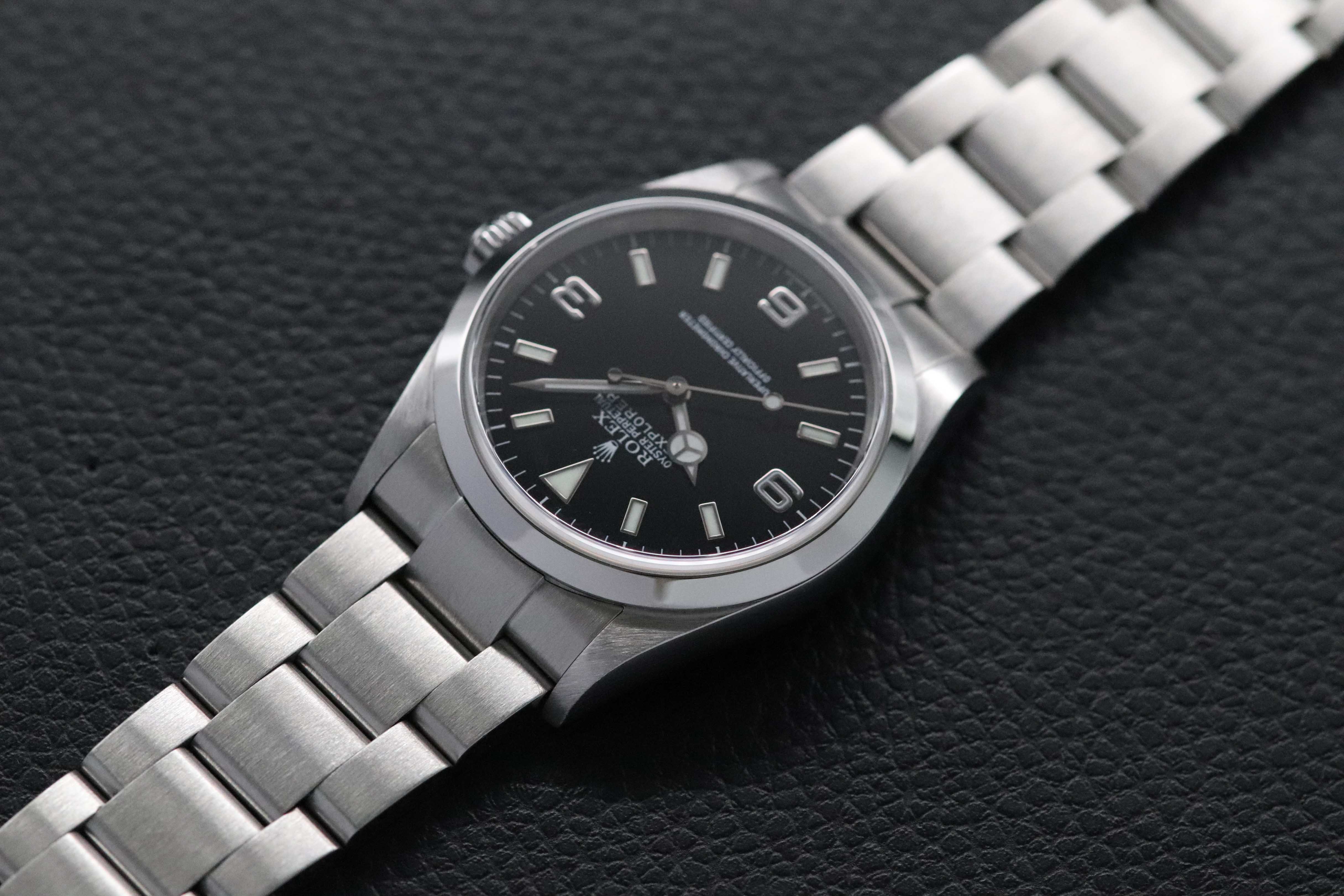 Rolex Explorer 114270 Complete Set 2002 Box + Papers