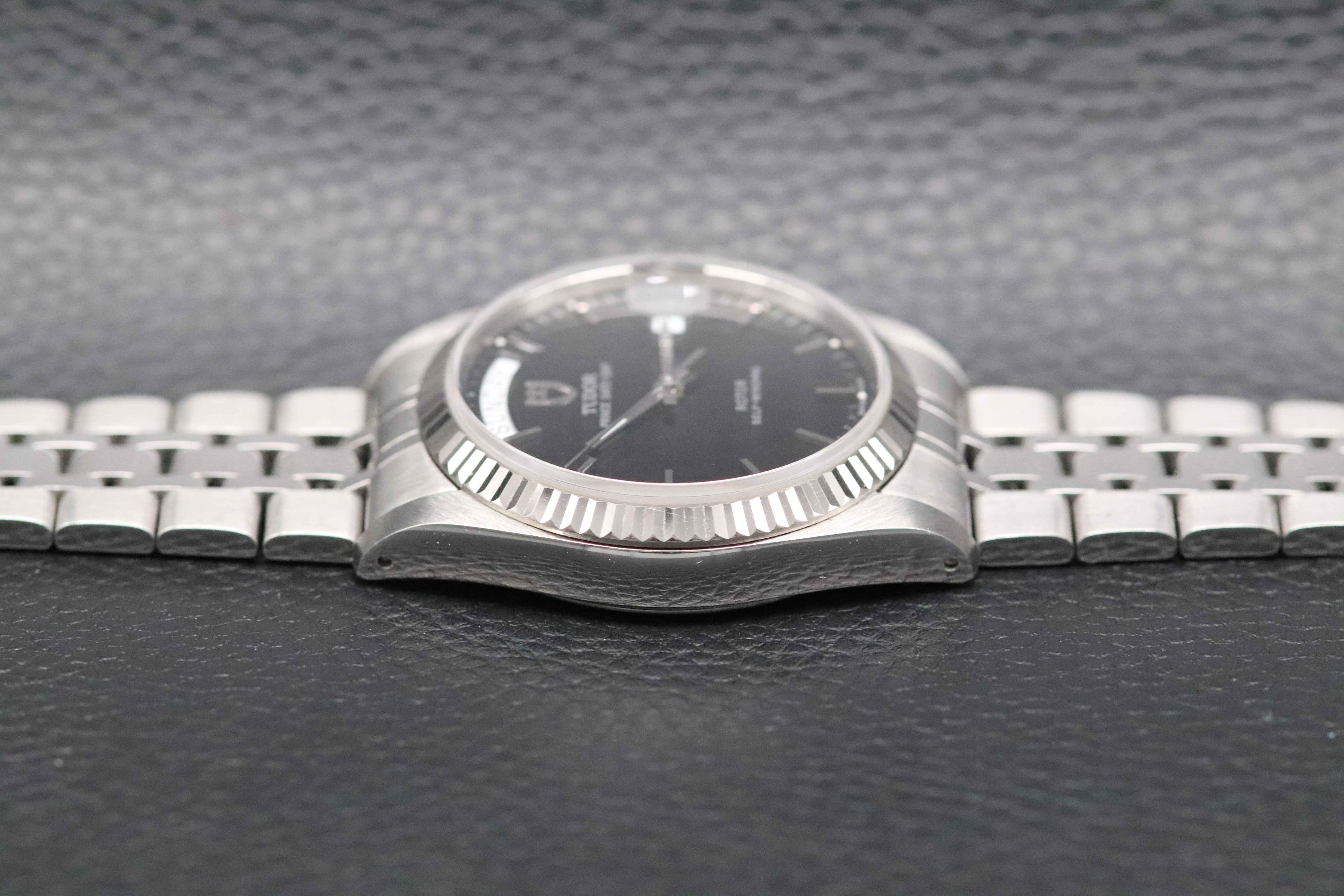 Tudor Prince Date-Day 76214 Black Dial 2008