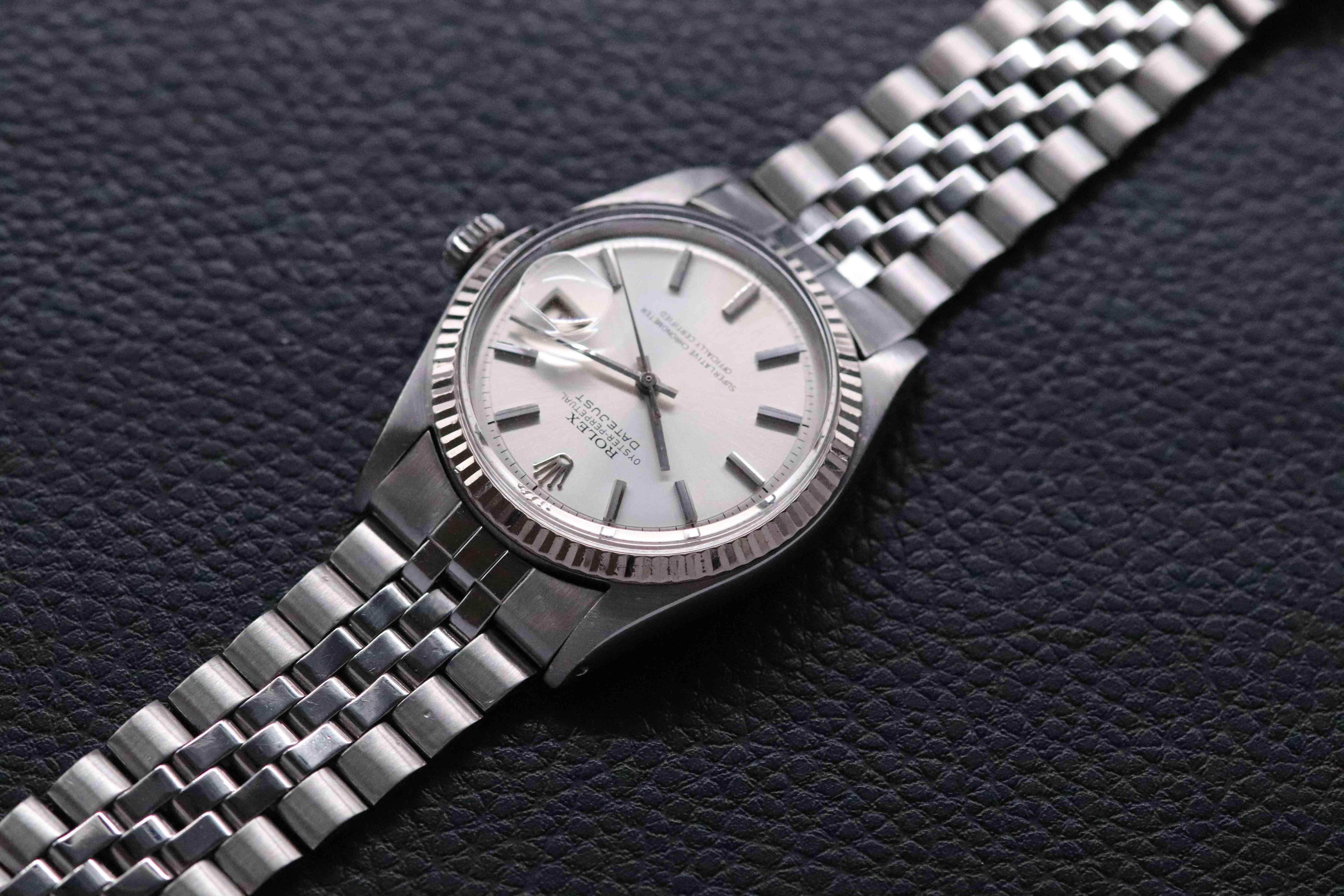 Rolex Datejust 1601 Silver Dial 1970