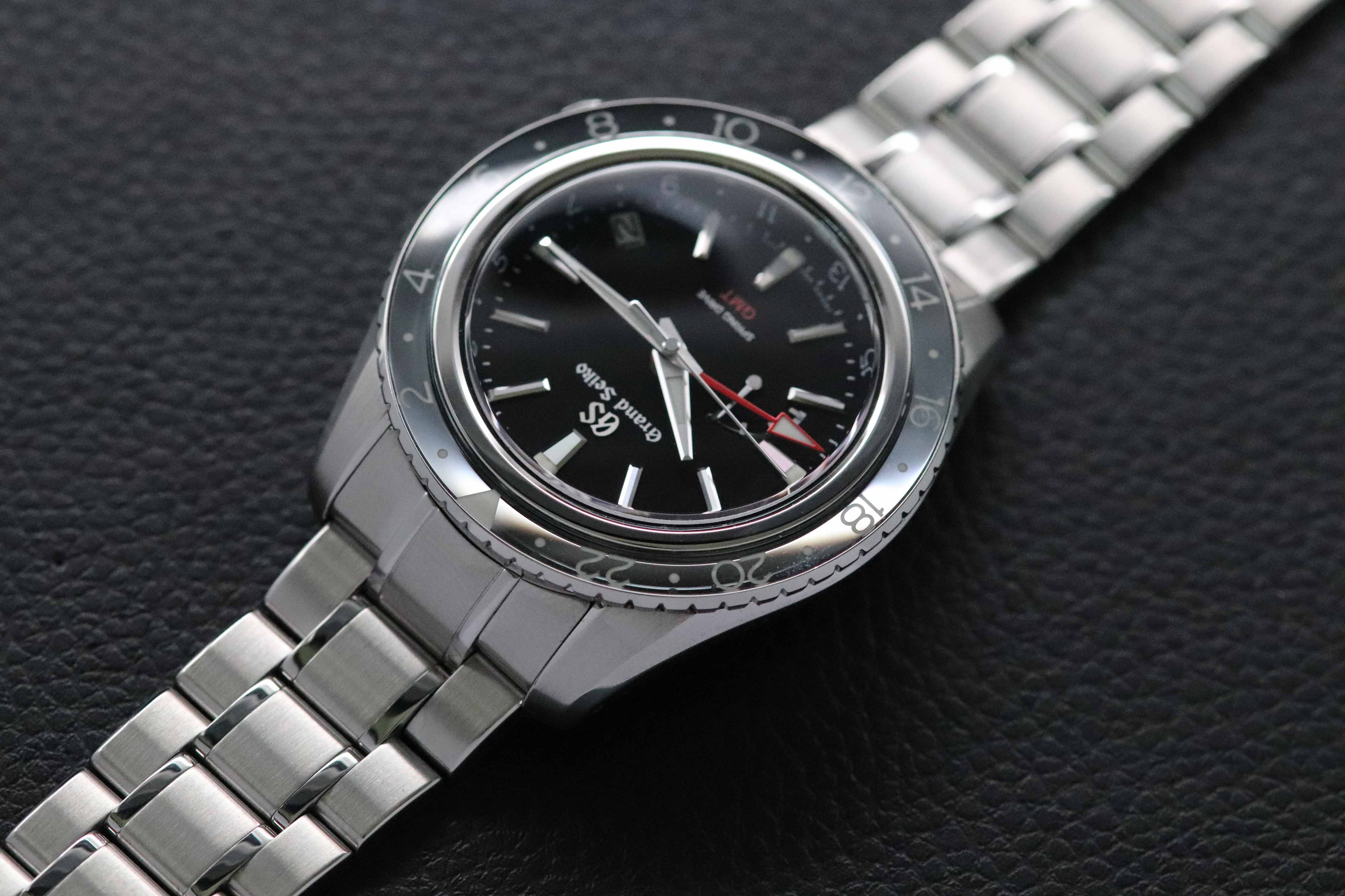 Grand Seiko Spring Drive GMT SBGE201/9R66-0AA0, juego completo de 2018, caja y documentación