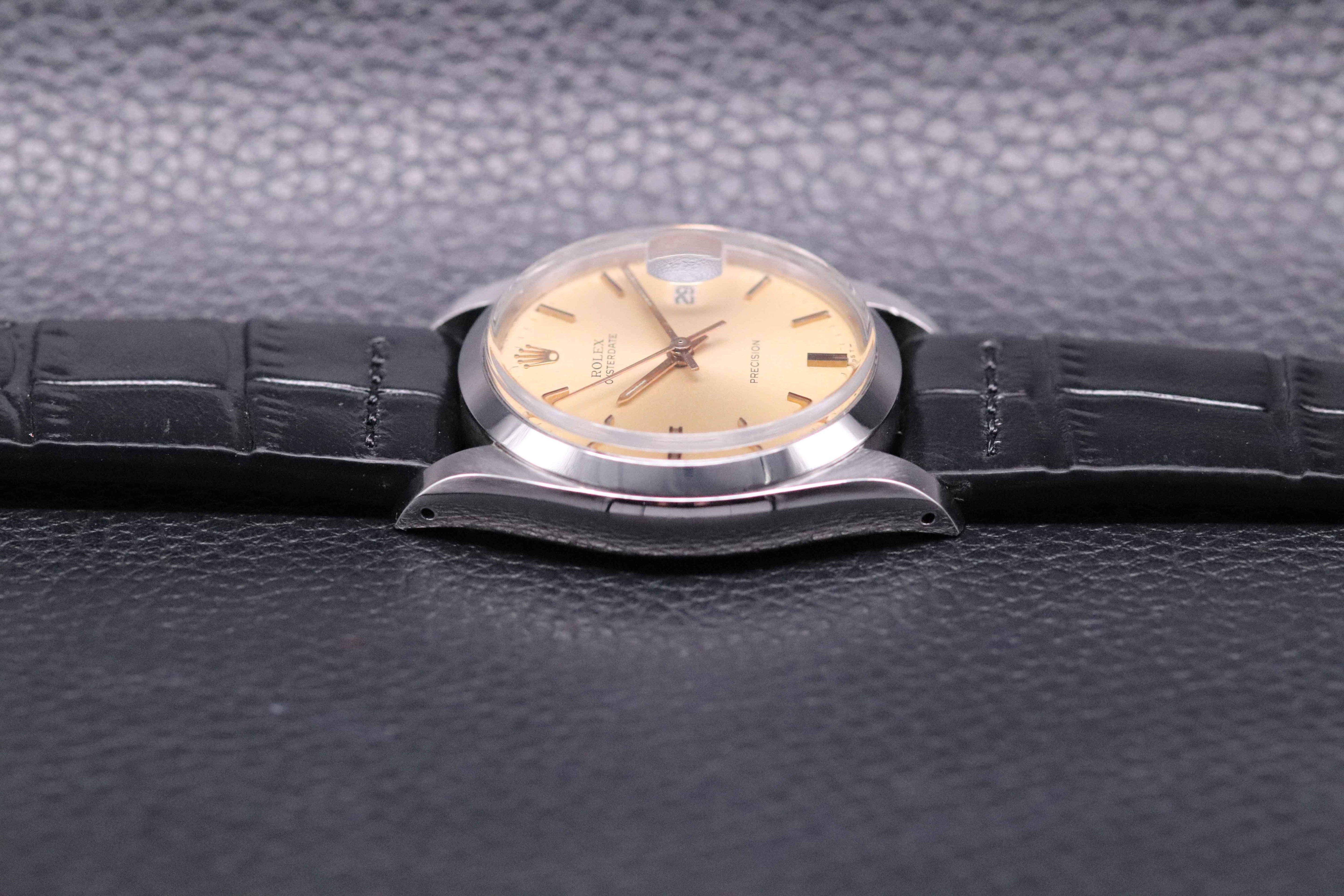 Rolex Oysterdate 6694 Champagne Dial 1960