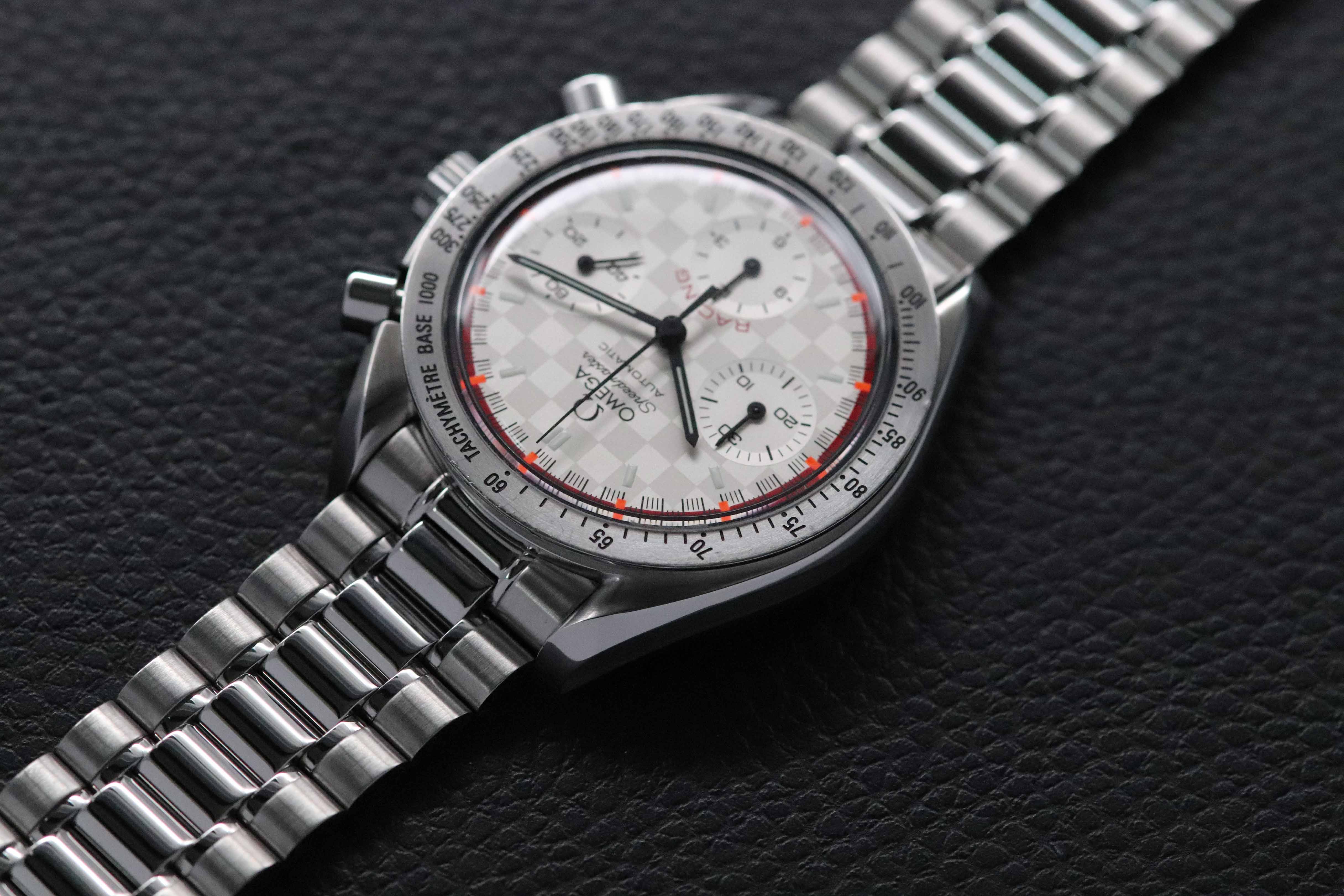 Omega Speedmaster Racing Michael Schumacher 3517.30 FULLSET 2001 Scatola + PAPERS