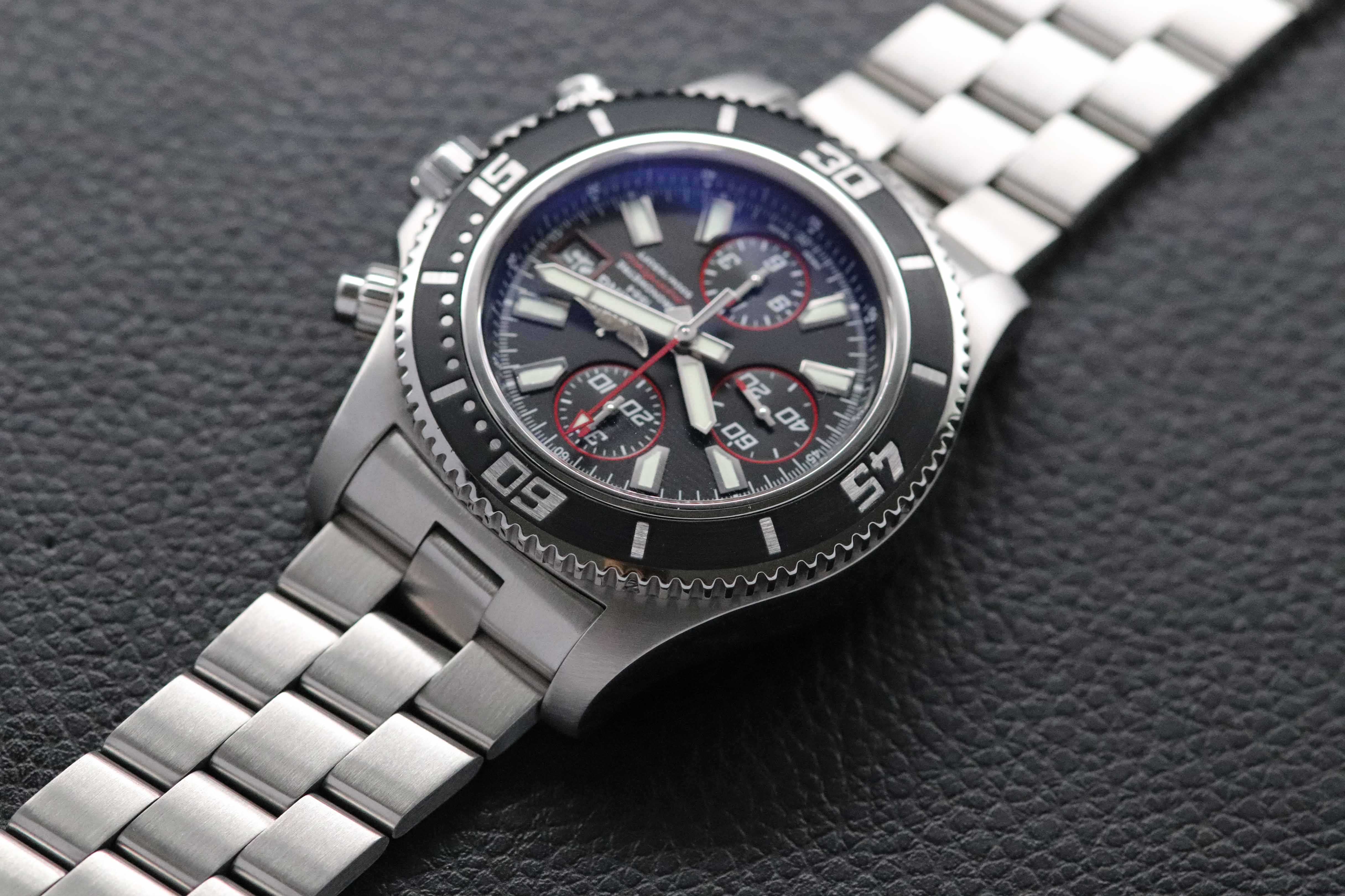 Breitling Superocean Cronógrafo II A13341, FULLSET de 2015, caja y PAPERS