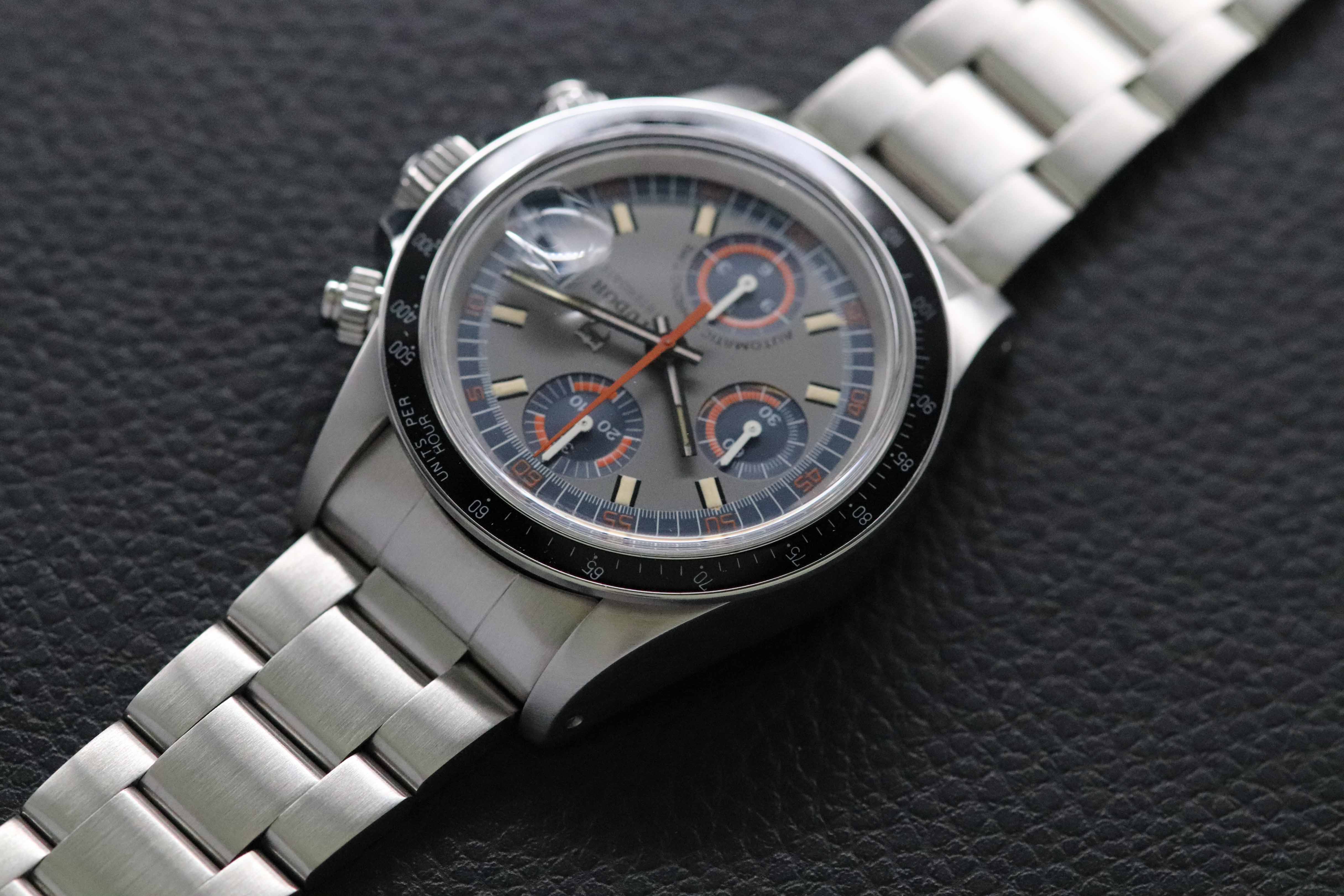 Tudor Oysterdate Big Block Monte Carlo Date 94200 con quadrante argentato, 1979, nella scatola originale