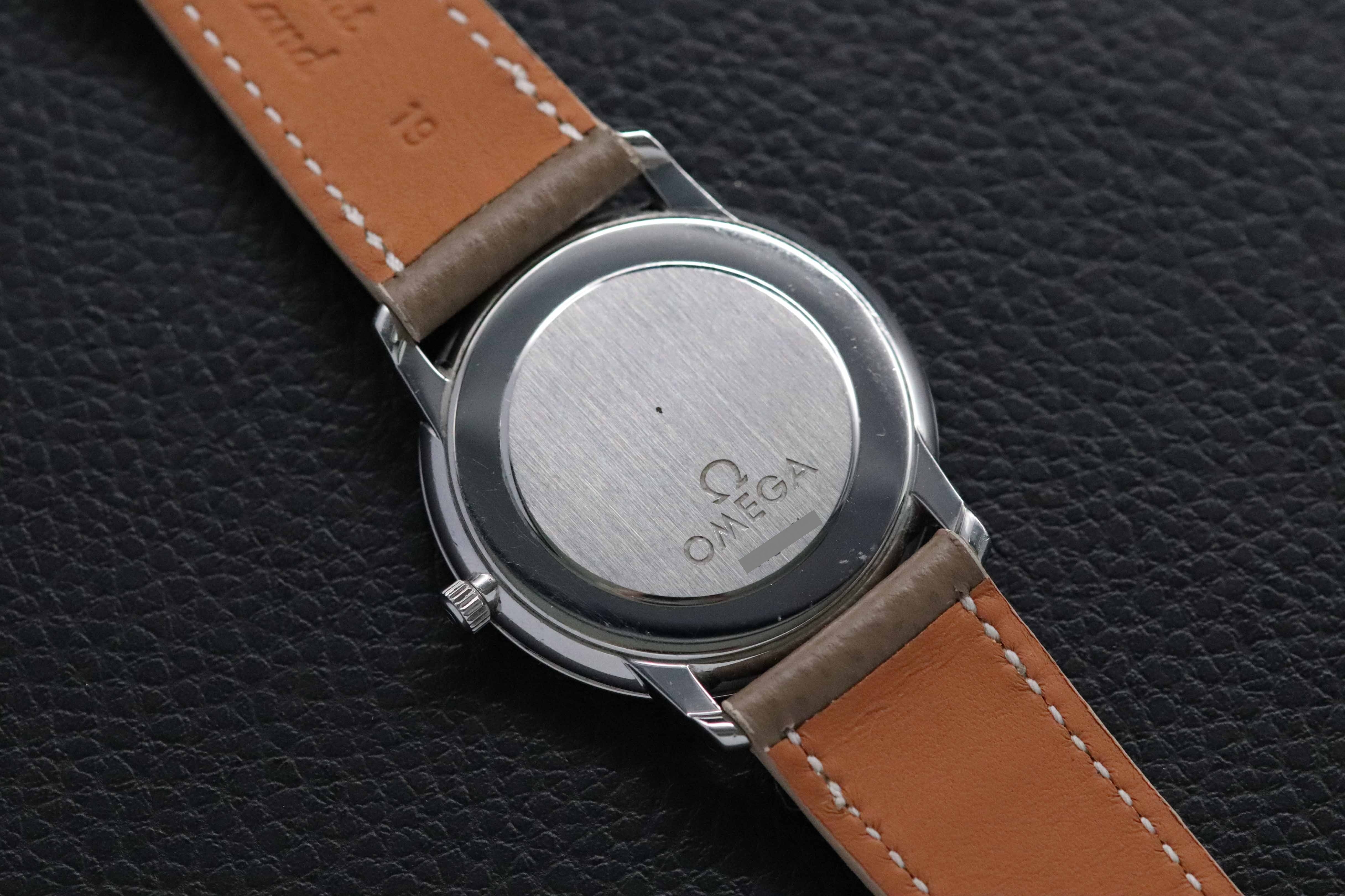Omega De Ville 4810.31 Quadrante argento 1998