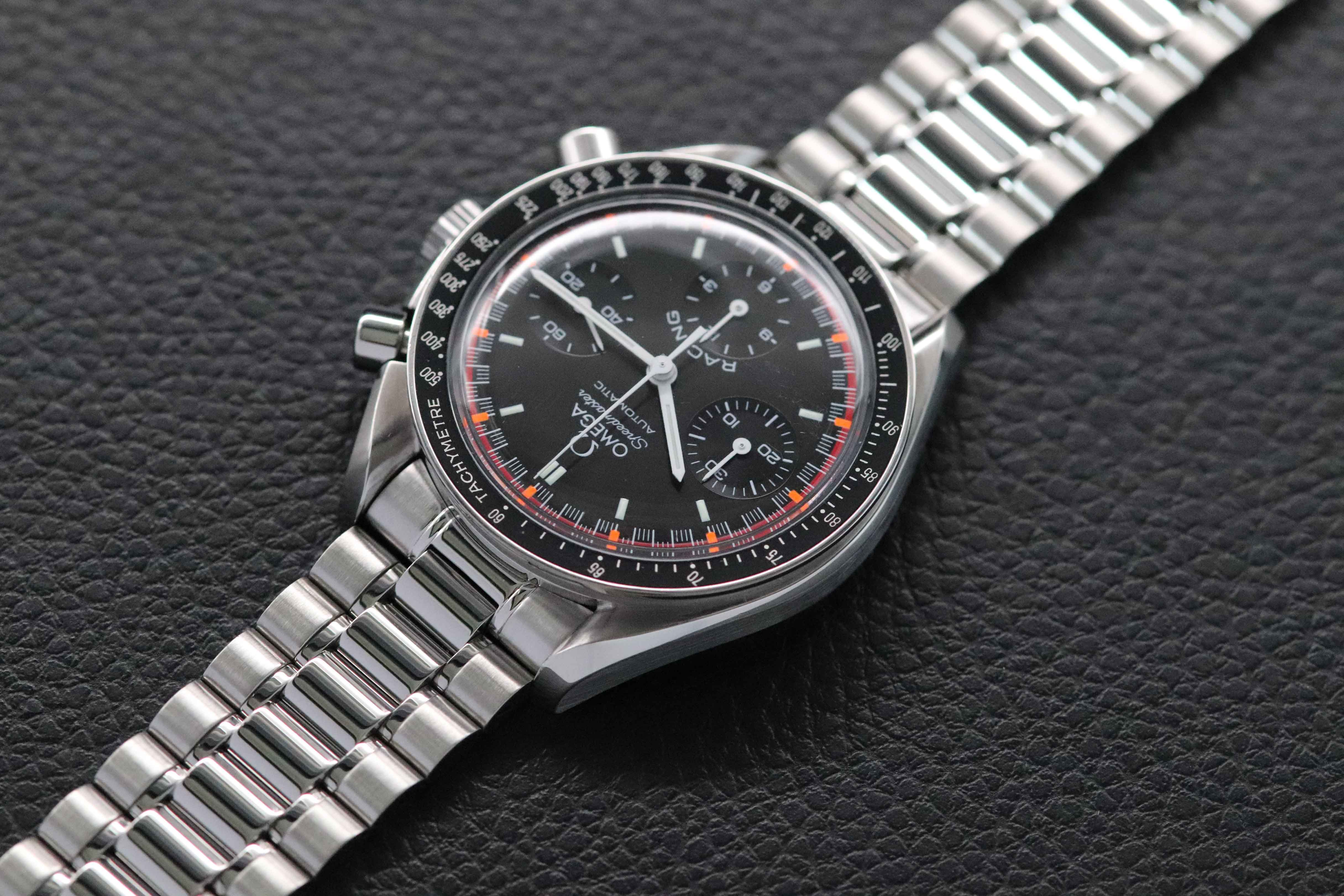 Omega Speedmaster Reduced 3518.50 Michael Schumacher 2001 Fullset Box+Paper