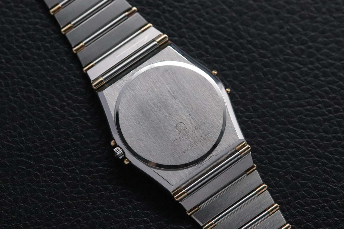 Omega Constellation Manhattan 1320.20 White Dial 1996