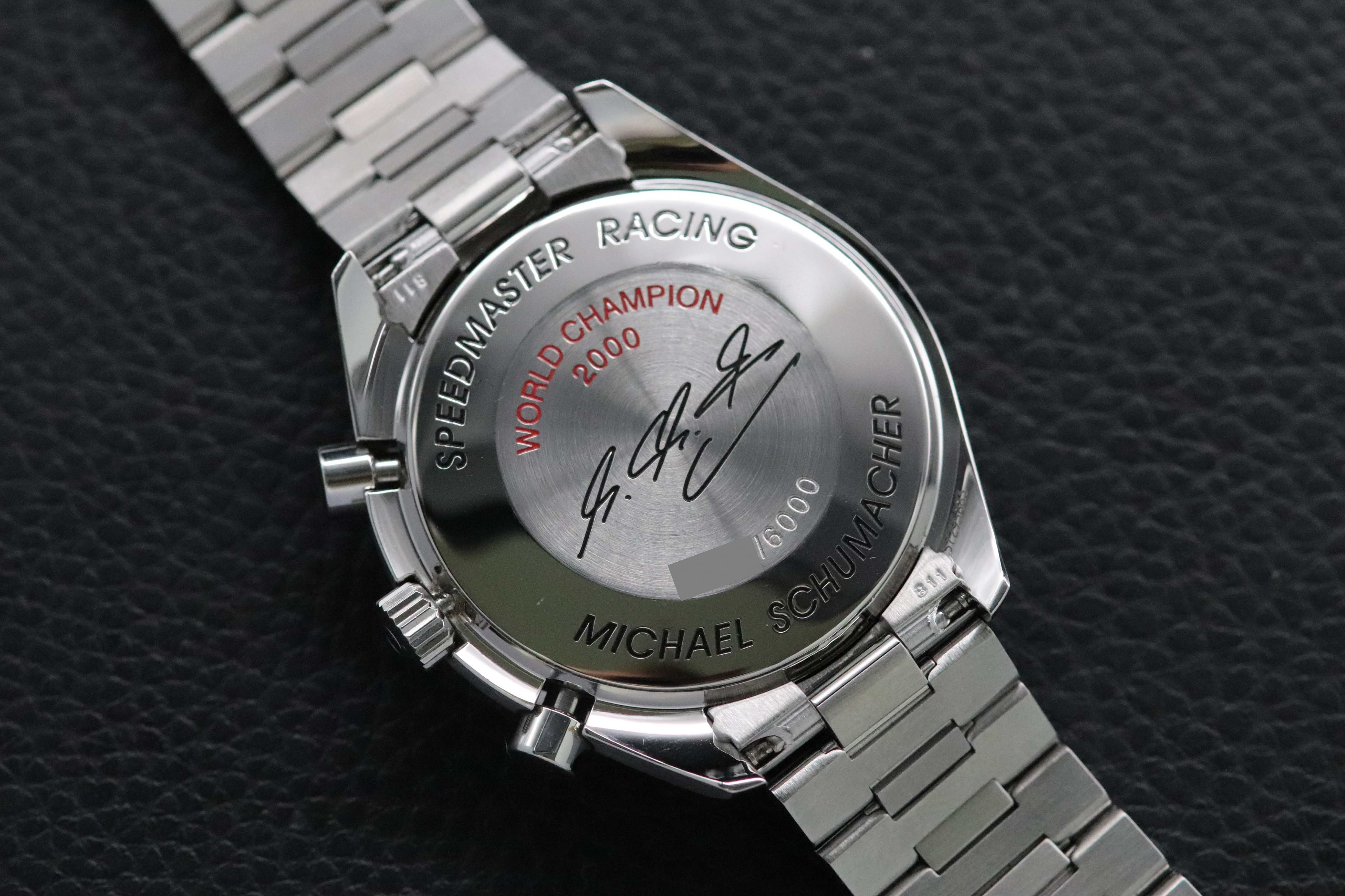 Omega Speedmaster Reduced Schumacher 3518.50 Fullset 2001 Box+Papers