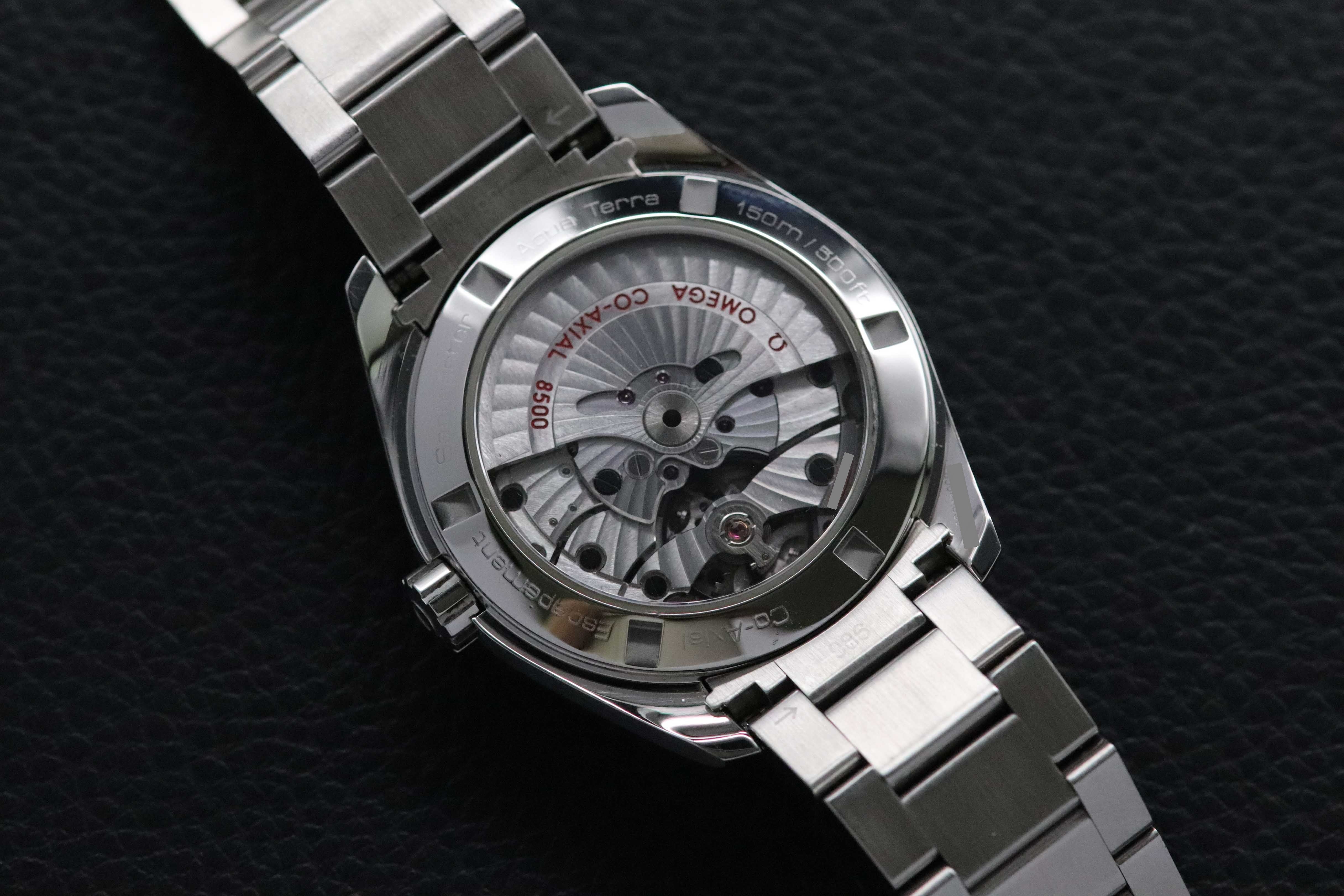 Omega Seamaster Aqua Terra 231.10.39.21.06.001 con quadrante grigio, 2013, con documenti