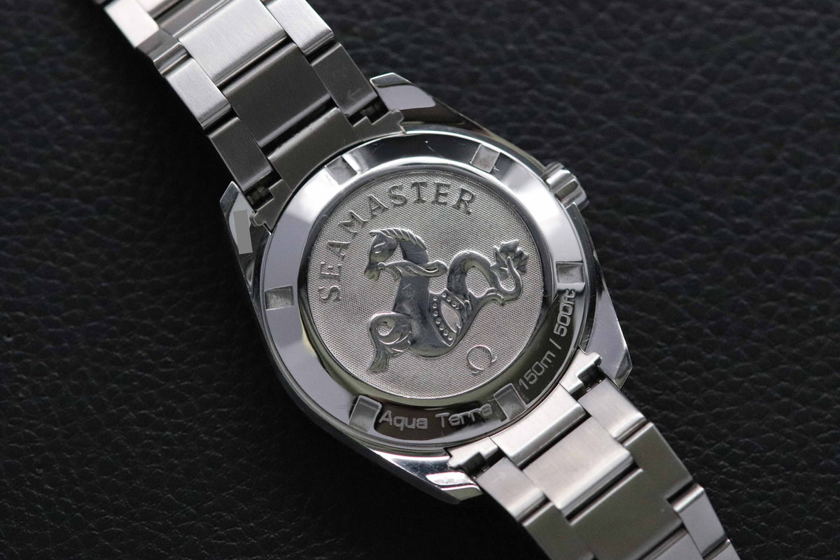 Omega Aqua Terra 231.10.39.60.02.001 Silver Dial 2017 Papers