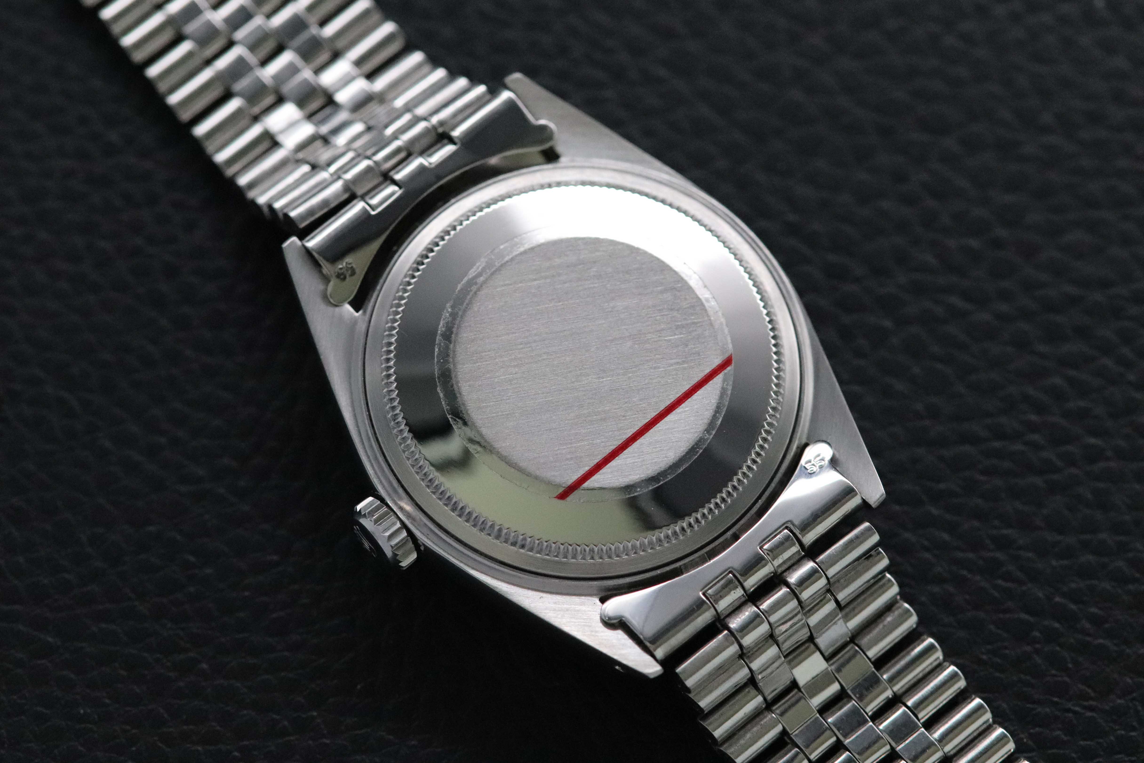 Rolex Datejust 1601 Gray Dial 1970 boîte
