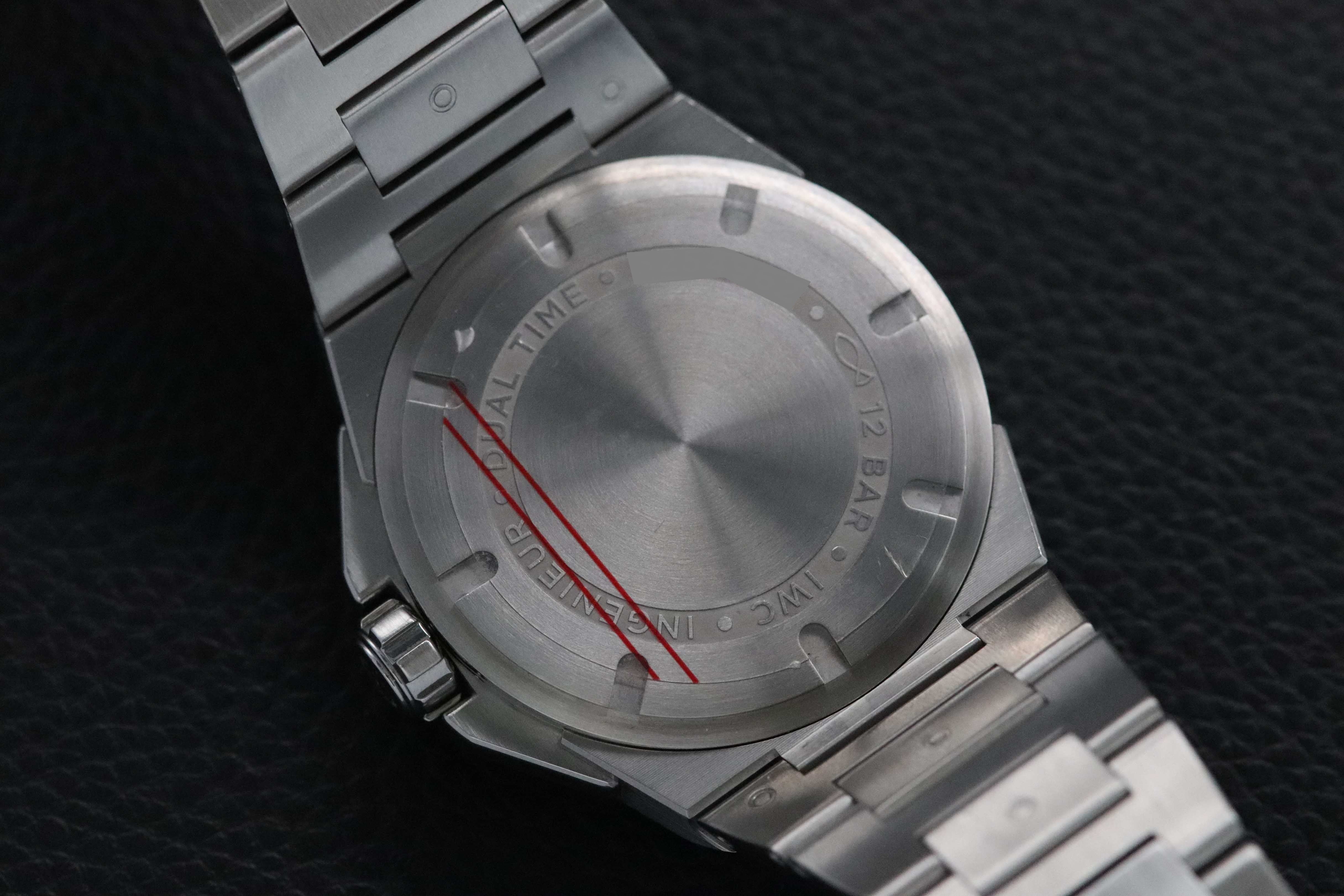 IWC Ingenieur Automatic IW324402 Dual Time Fullset 2019 Scatola+carteggiatura