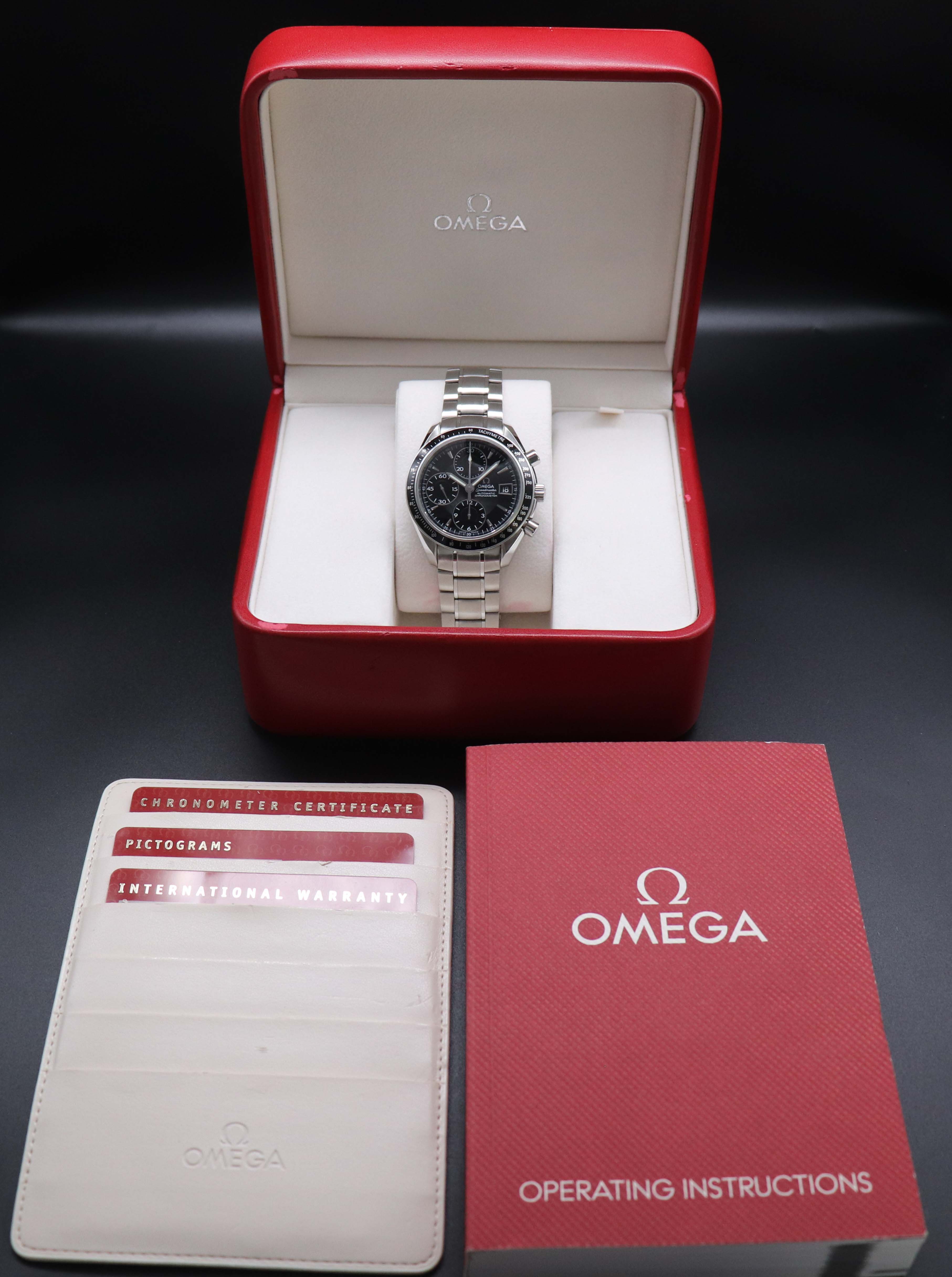 Omega Speedmaster Date 3210.50 Fullset 2011 Box+Papers