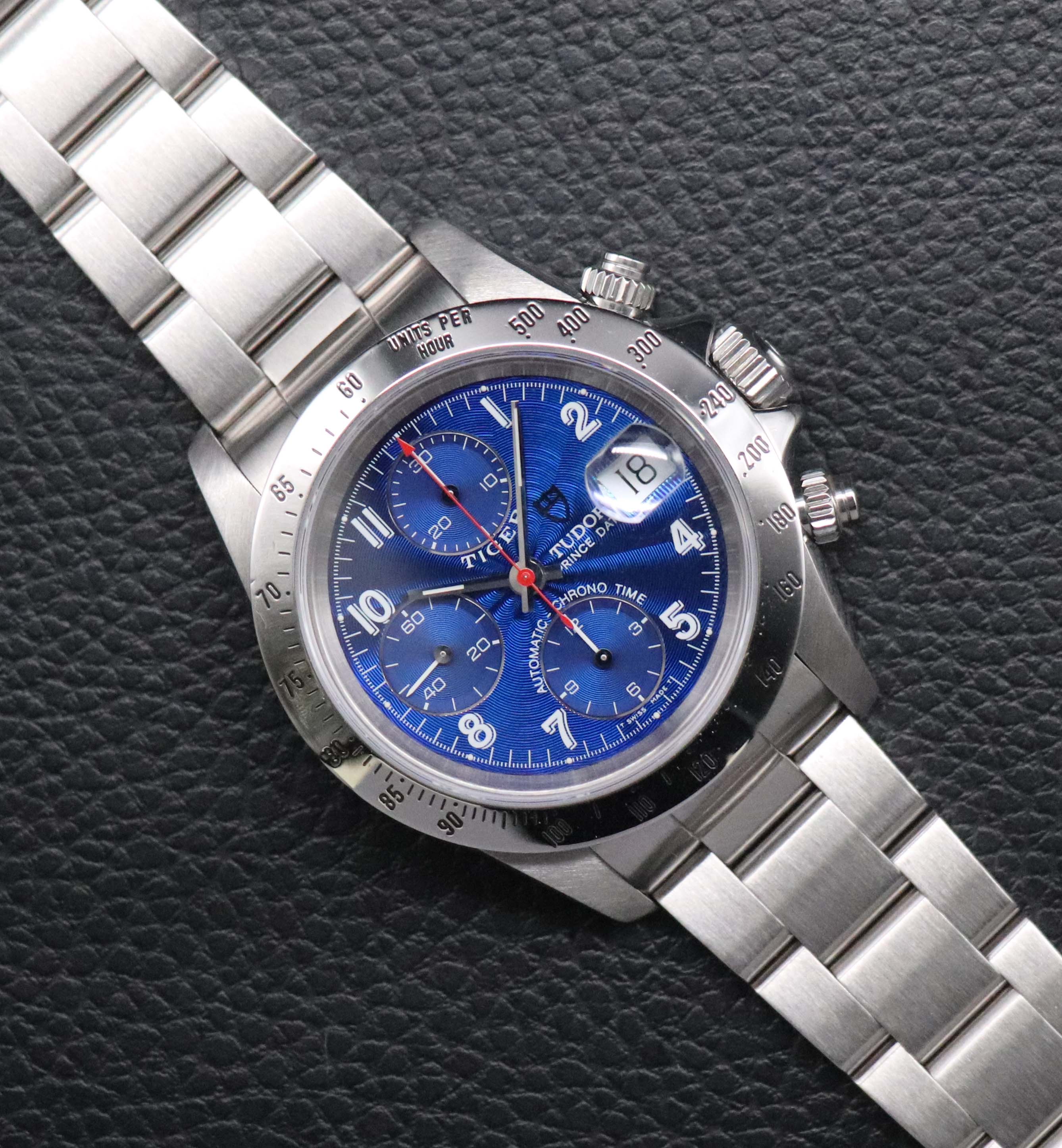 Tudor Oysterdate Small Block 79280 Blue Dial 2000