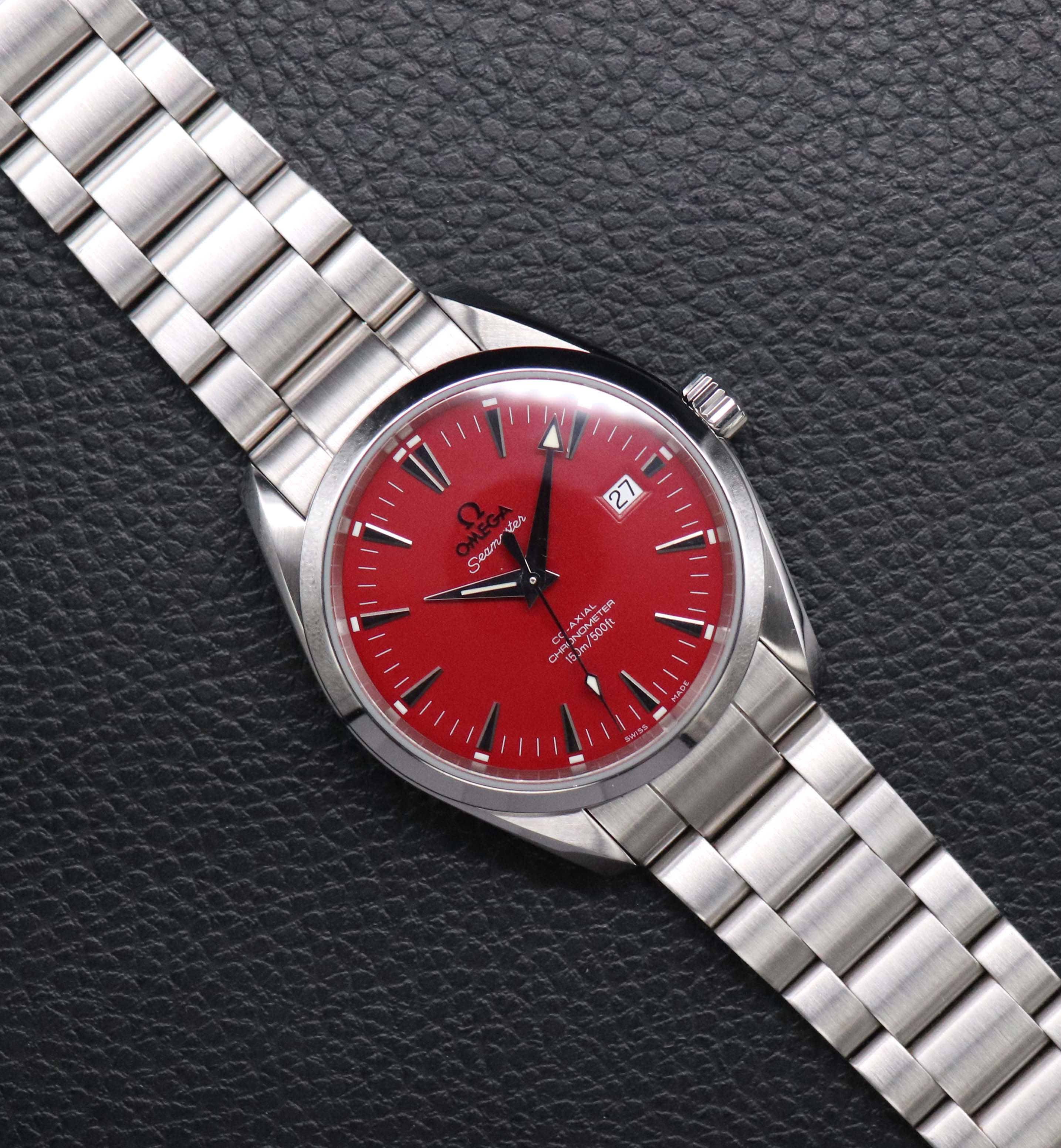 Omega Seamaster Aqua Terra 2503.60 Red 2007