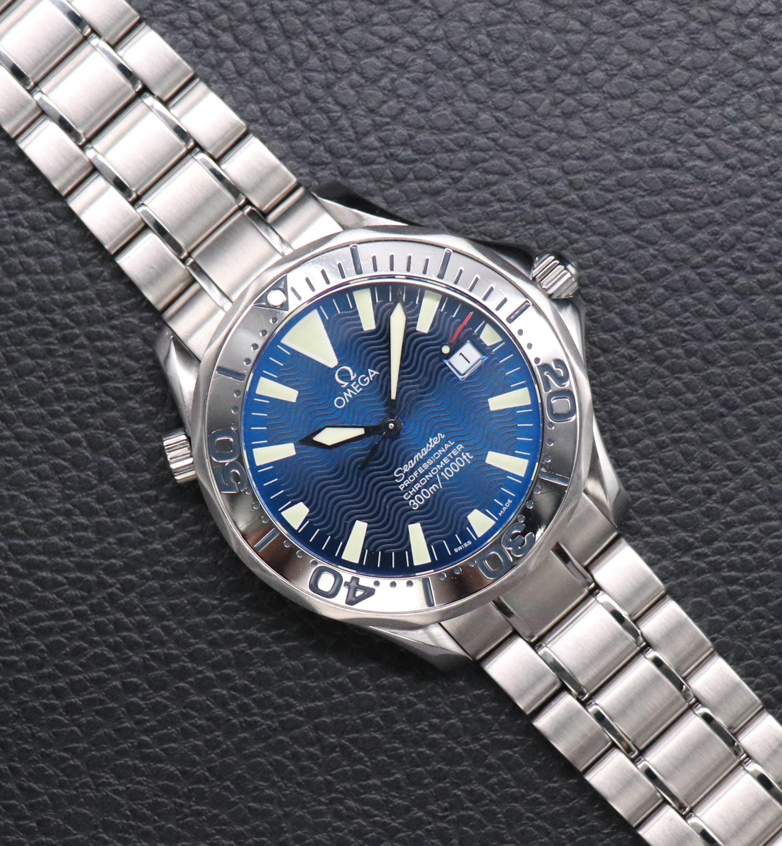 Omega Seamaster Diver 2255.80 Blue Dial 2006