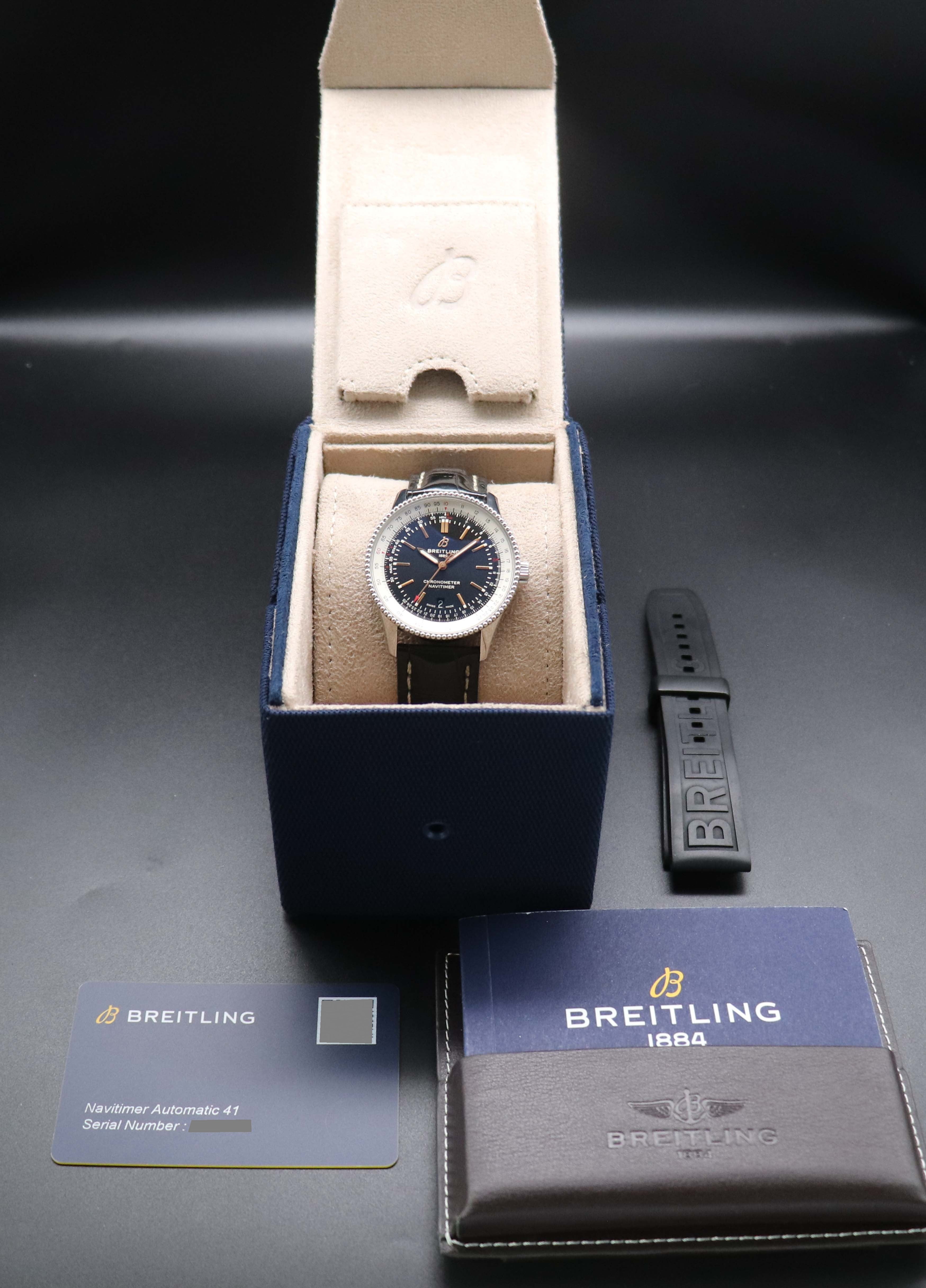Breitling Navitimer 41 A17326 Fullset 2023 Scatola+carteggiatura