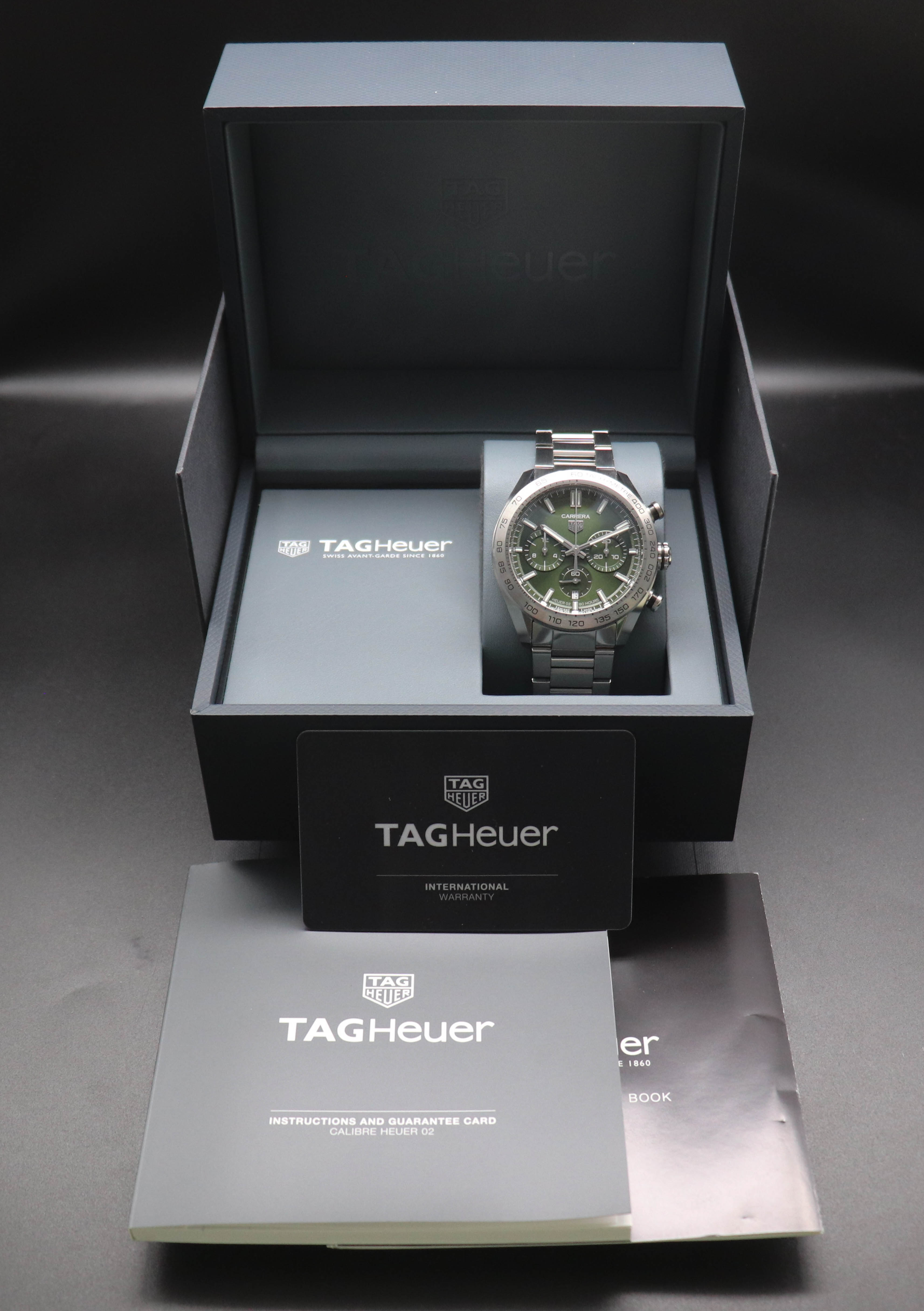Tag Heuer Carrera Chronograph CBN2A10.BA0643 Fullset 2020 Box+Papers