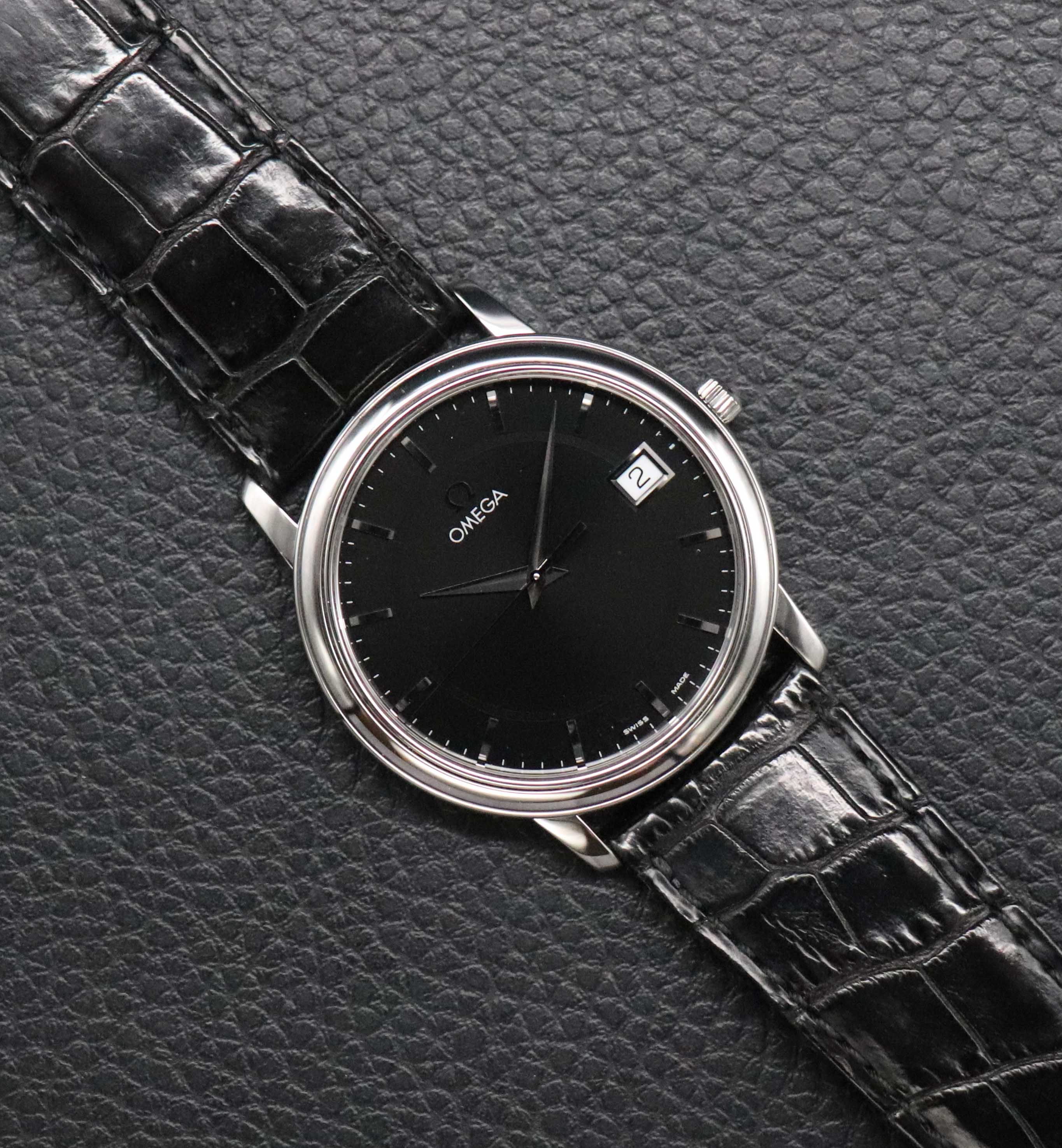 Omega De Ville 4580.51 Black Dial