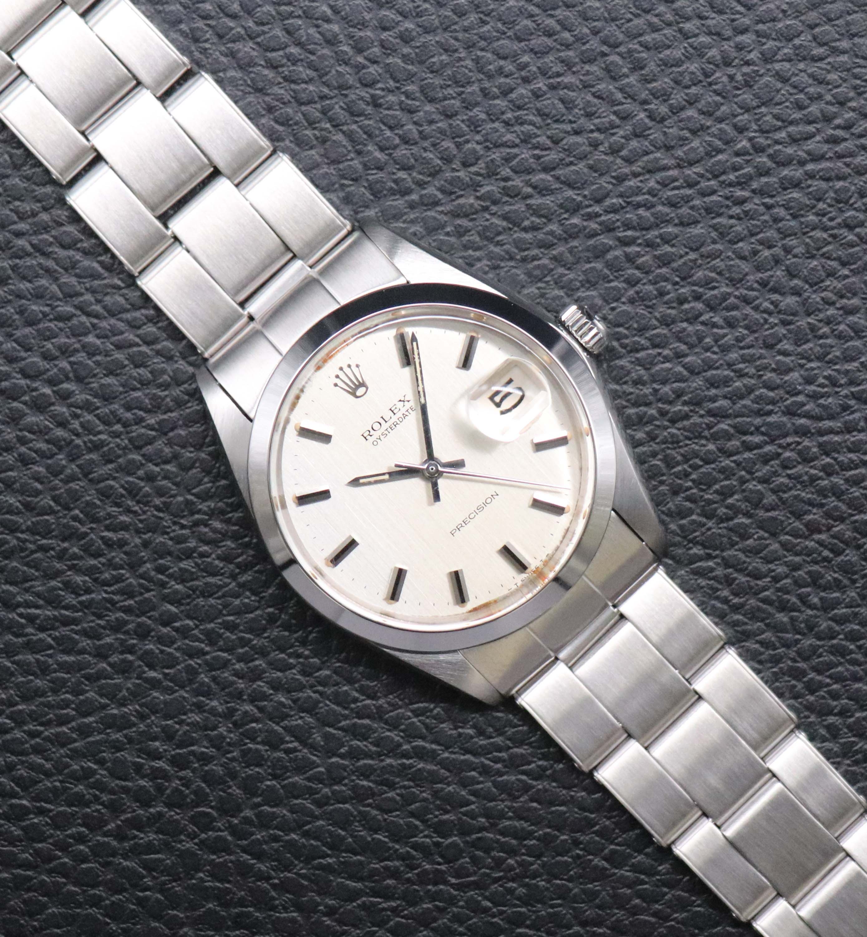 Rolex Date 1500 Silver Dial 1969