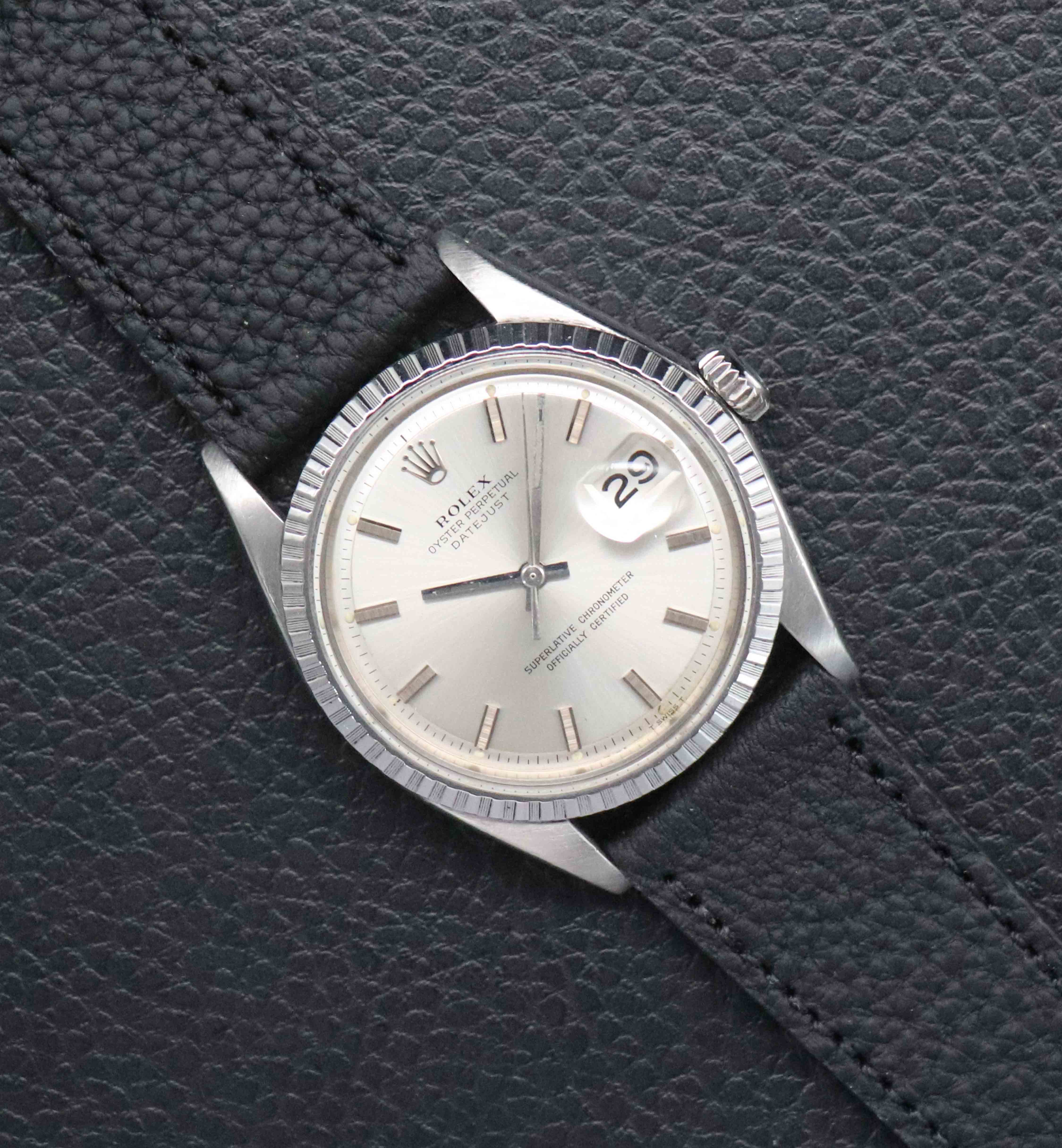 Rolex Datejust 1603 Silver Dial 1970