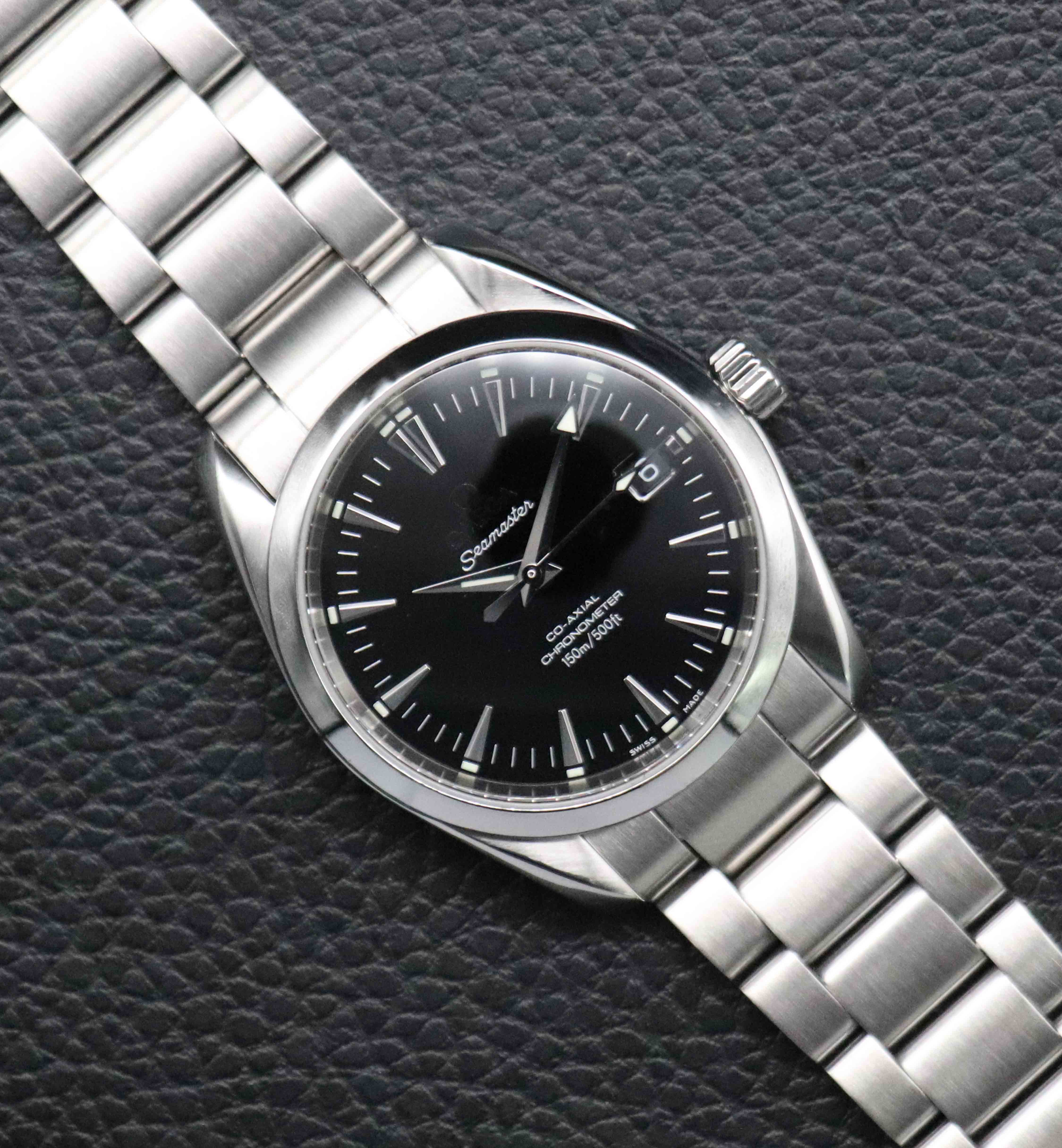 Omega Seamaster Aqua Terra 2504.50 Black Dial 2006