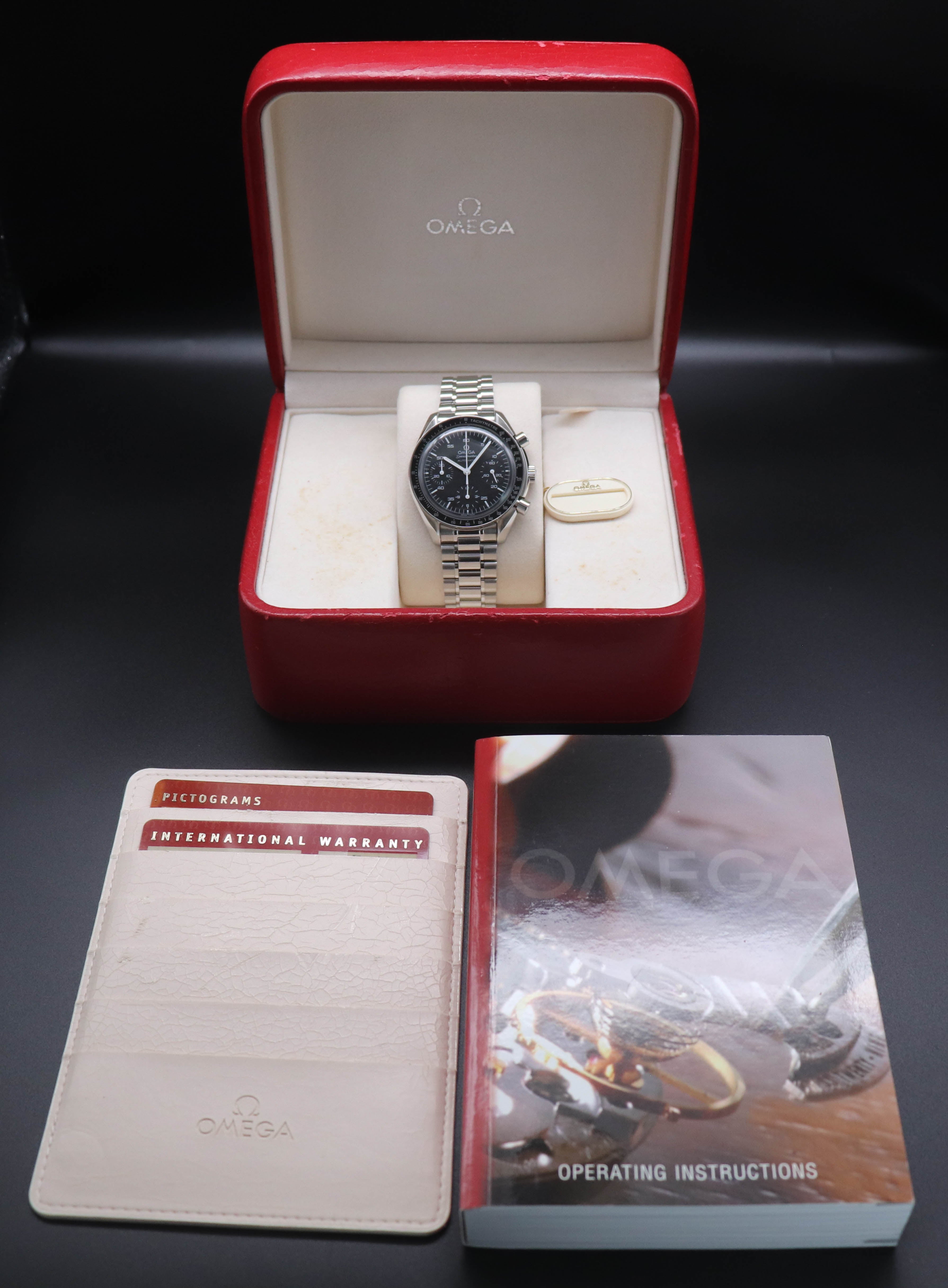 Omega Speedmaster Reduced 3510.50 Fullset 2000 Box+Papers