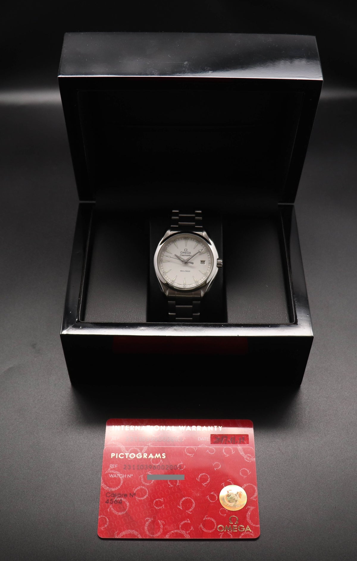 Omega Aqua Terra 231.10.39.60.02.001 Silver Dial 2017 Papers