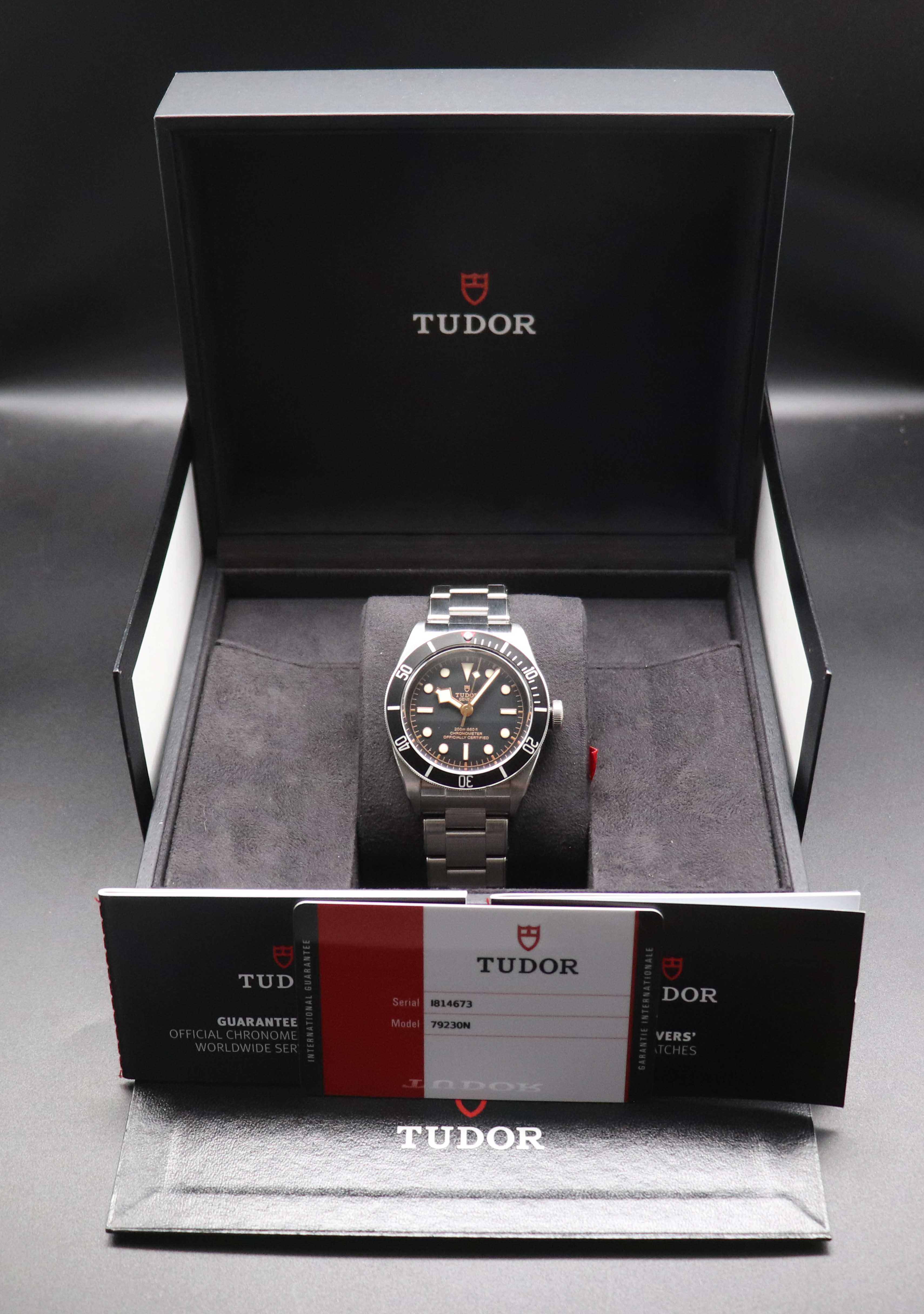 Tudor Black Bay M79230N-0009 Complete Set 2019 Box + Papers