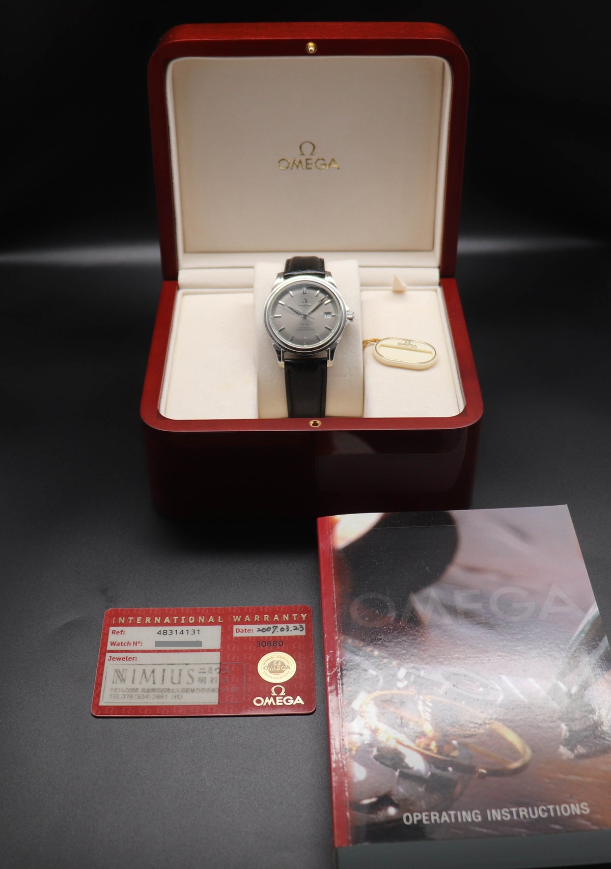 Omega De Ville Co-Axial Chronometer 4831.41.31 Fullset 2007 Box+Papers