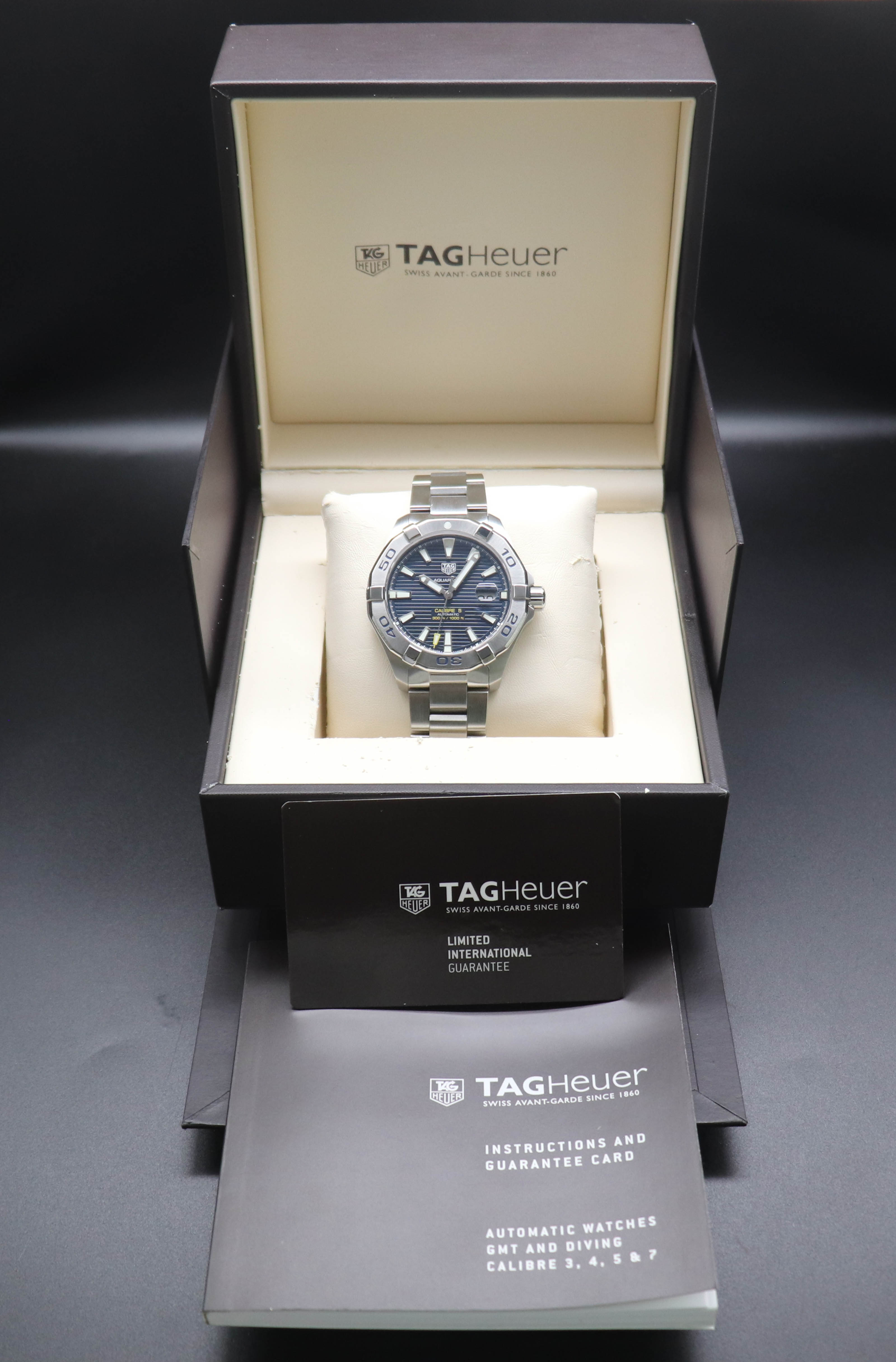 Tag Heuer Aquaracer 300 WAY2012, FULLSET 2017, coffret + PAPERS