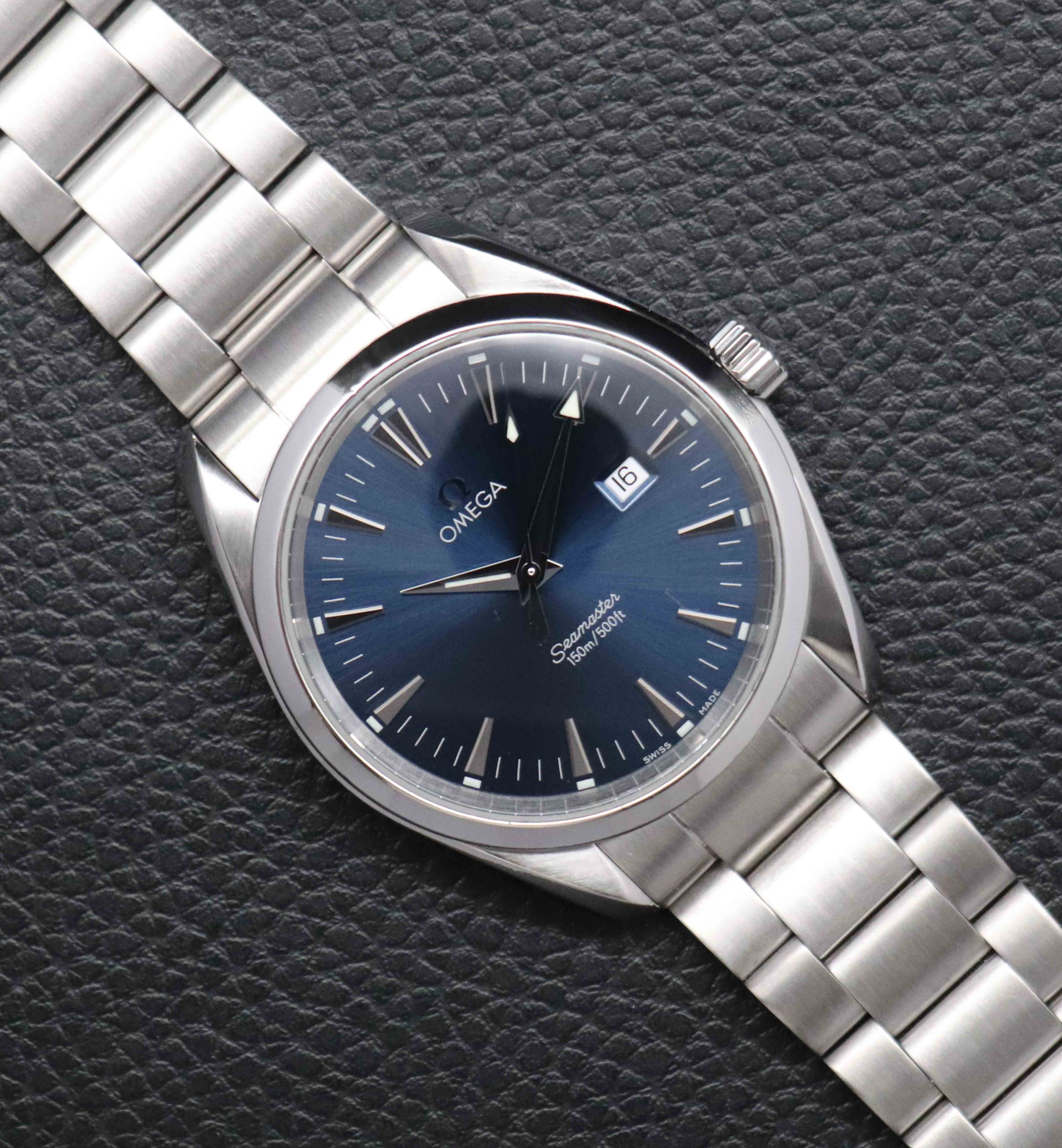 Omega Seamaster Aqua Terra 2517.80 Blue Dial 1998