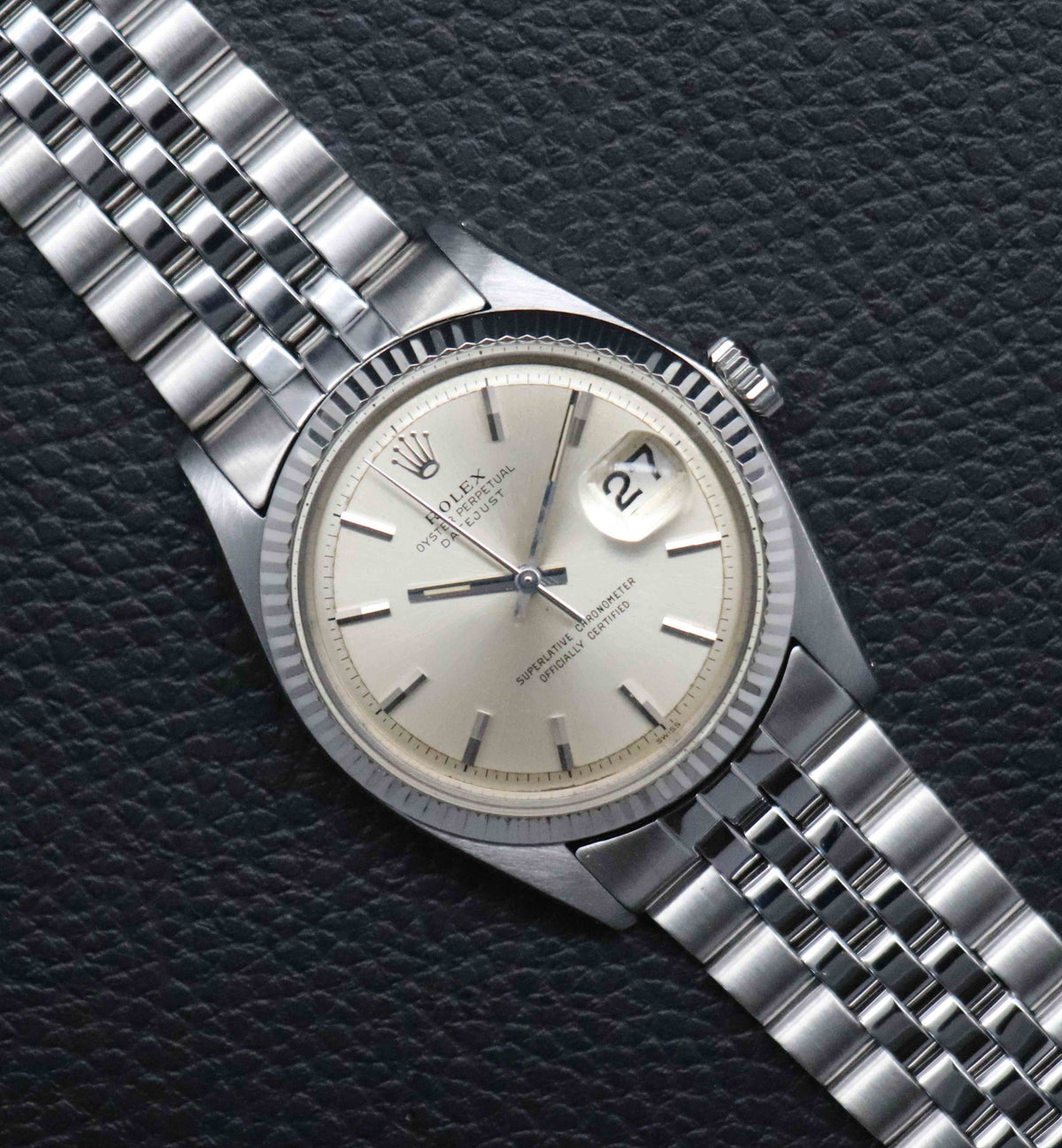 Rolex Datejust 1601 Silver Dial 1962