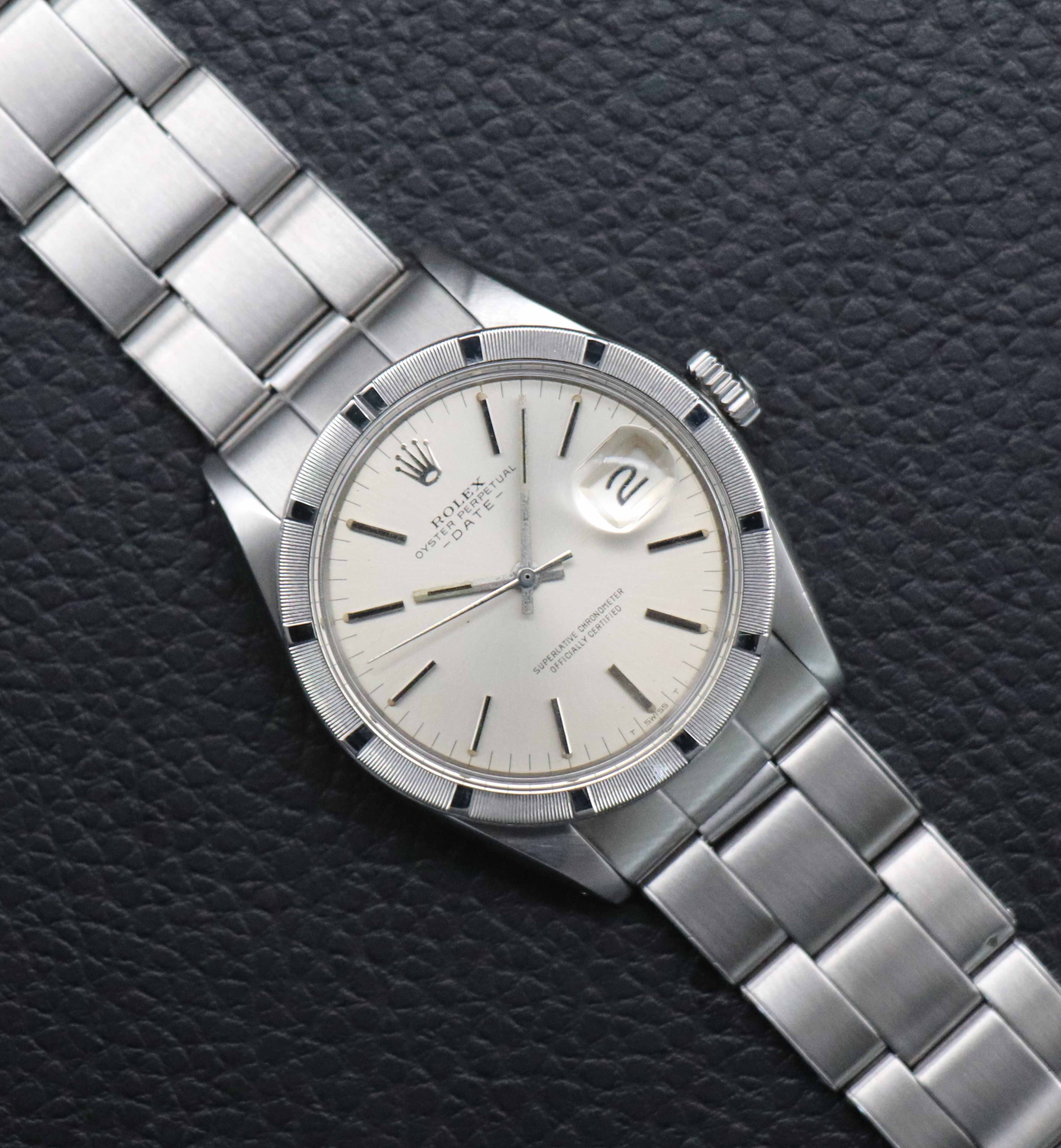Rolex Date 1501 Silver Dial 1969
