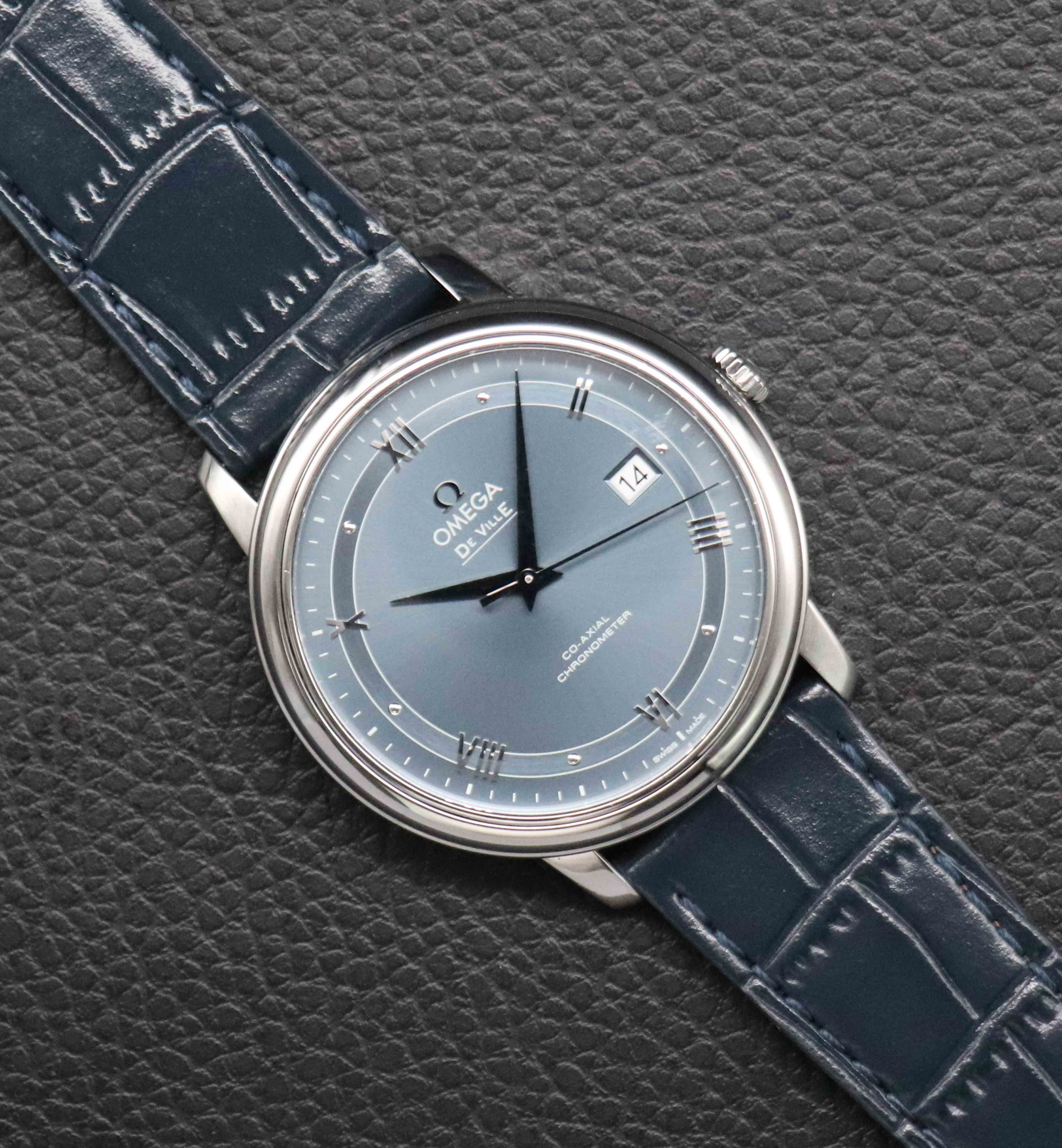 Omega De Ville Prestige 424.13.40.20.03.002 Silver Dial 2018