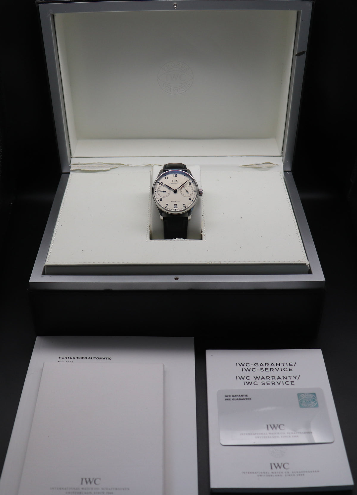 IWC Portugieser Automatic IW500107 Fullset 2013 Box+Papers