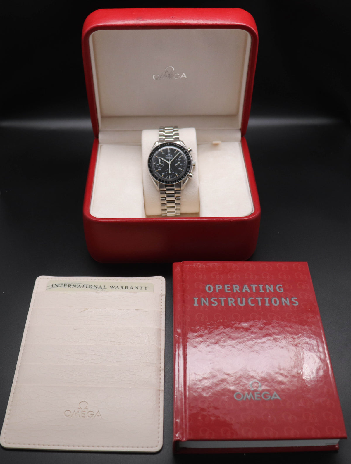 Omega Speedmaster Reduced 3510.50 Fullset 1995 Box+Papers