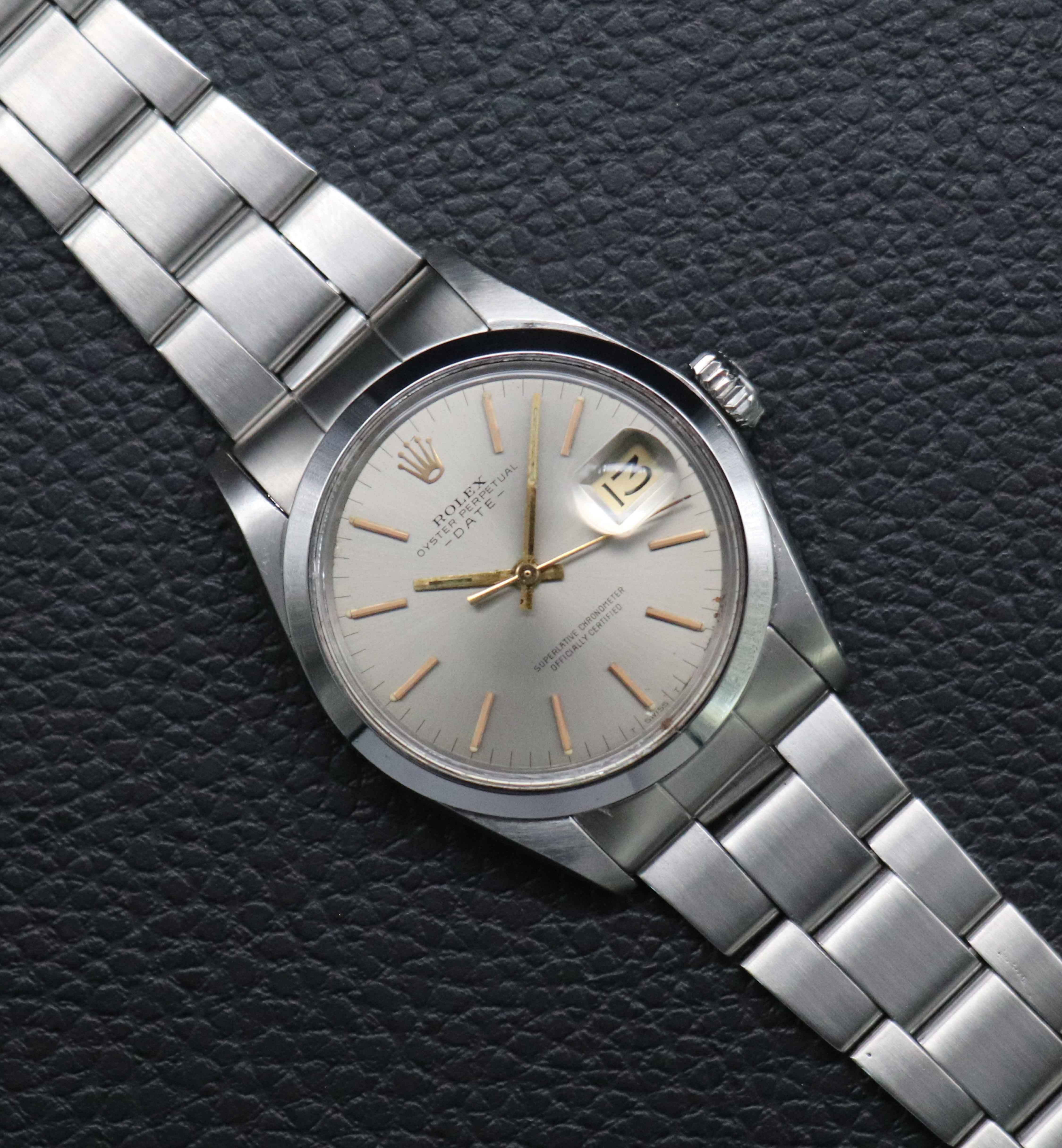 Rolex Date 1500 Grey Dial 1971