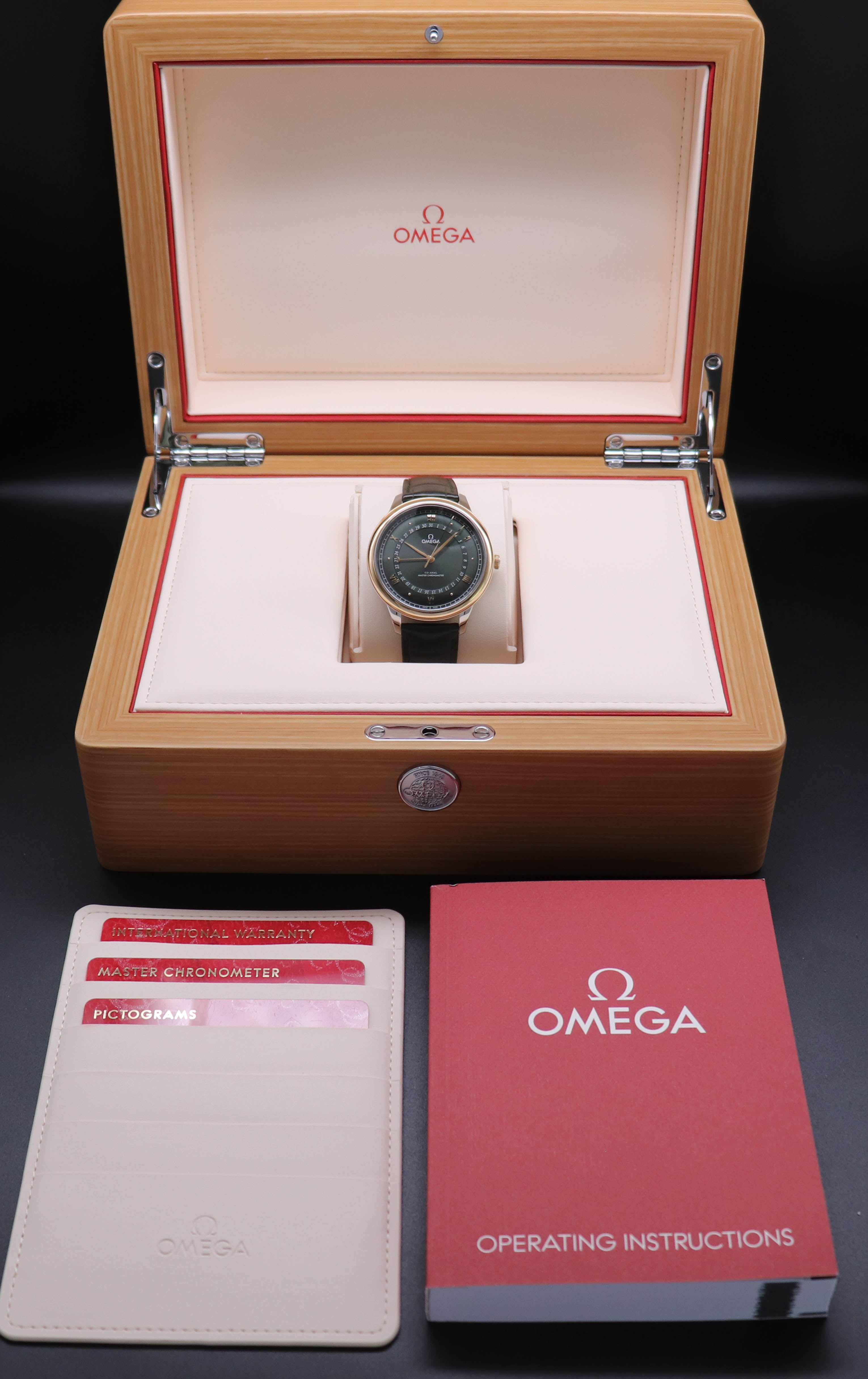 Omega De Ville Prestige 434.23.42.22.10.001 Fullset 2024 Scatola+carta
