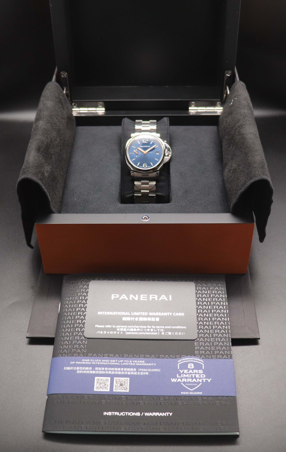 Panerai Luminor Due PAM01123 Fullset 2022 Box+Papers