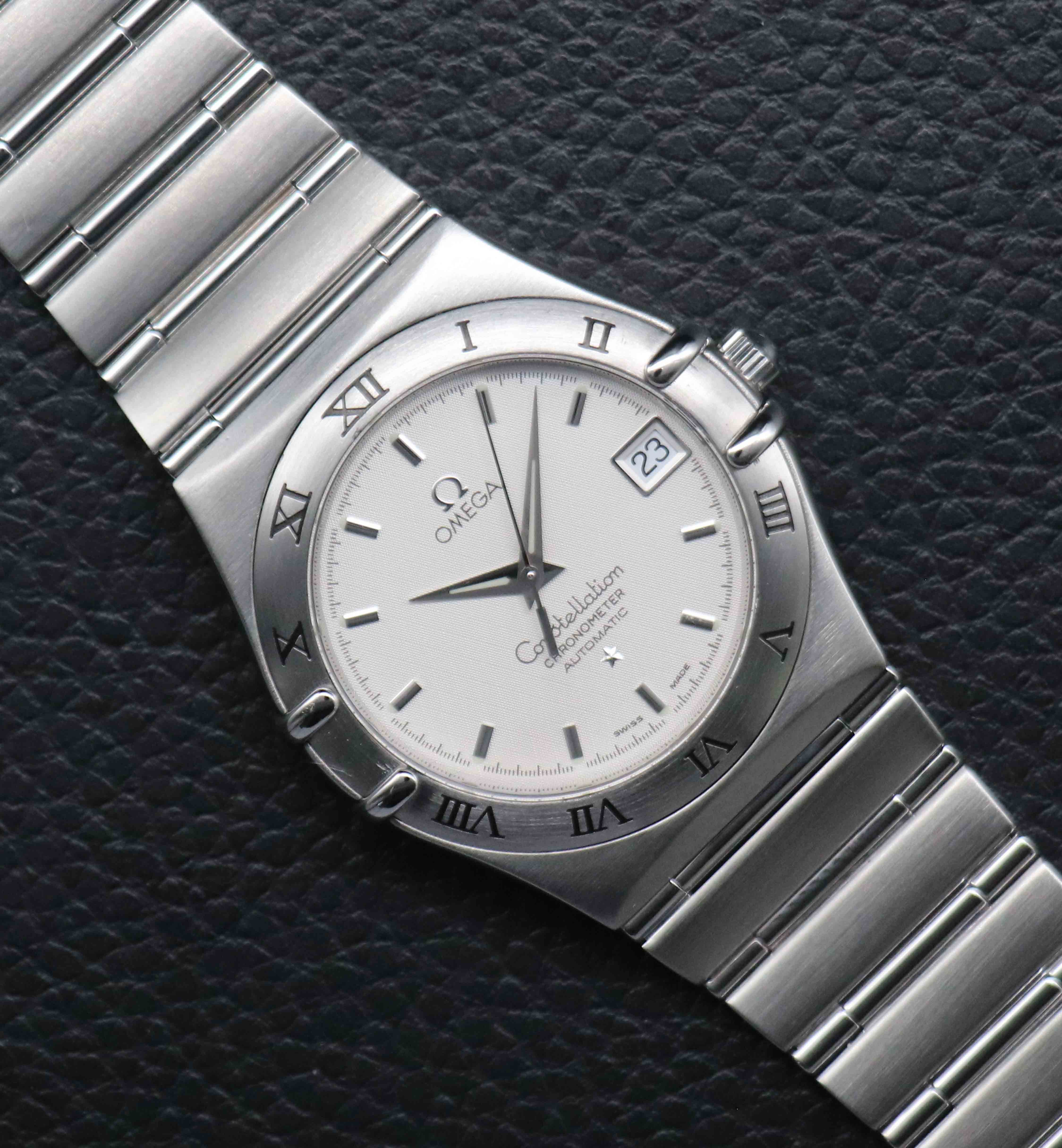 Omega Constellation 1502.30 con esfera plateada, 2006