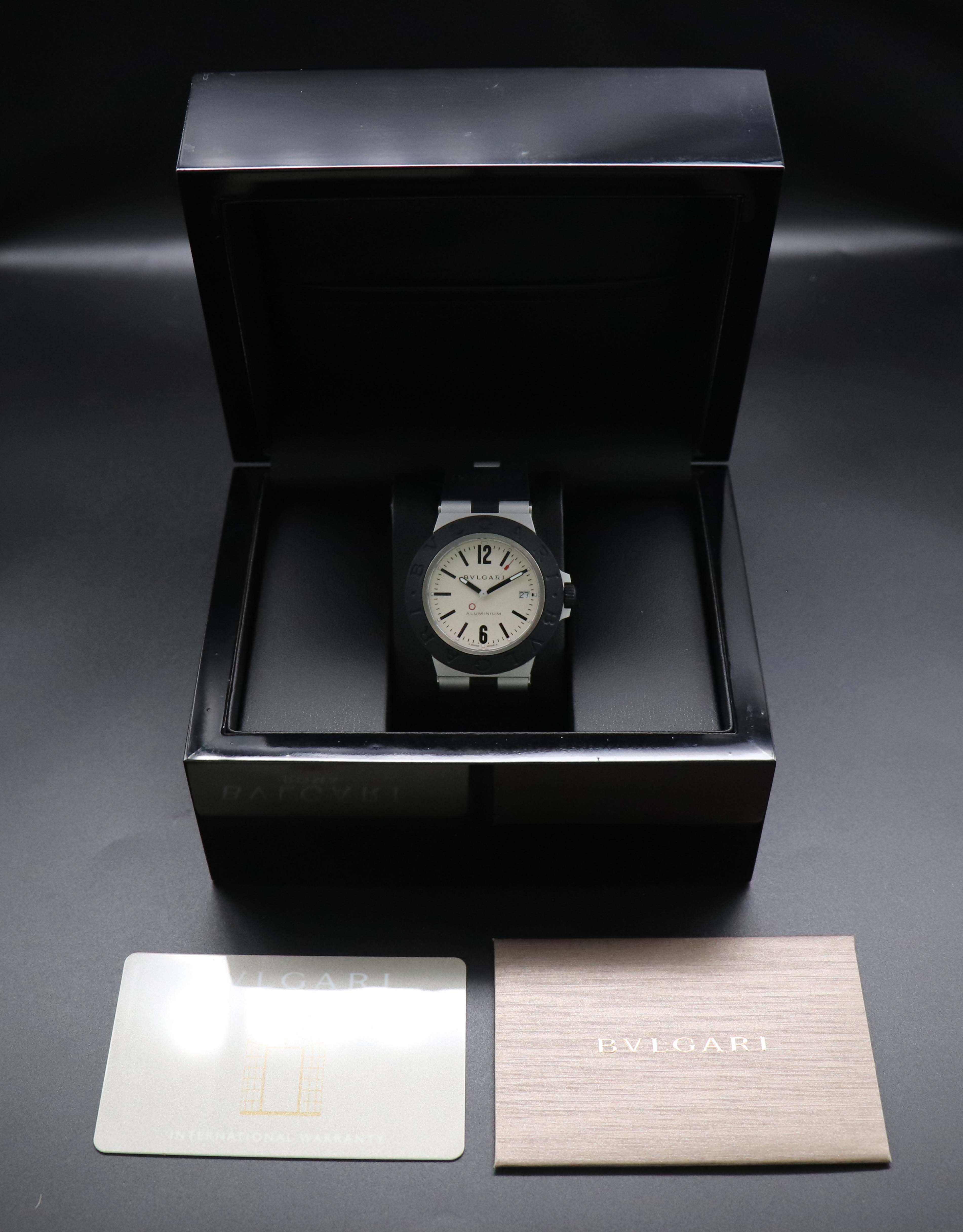 Bulgari Diagono 103445 Cadran noir 2022 Papiers