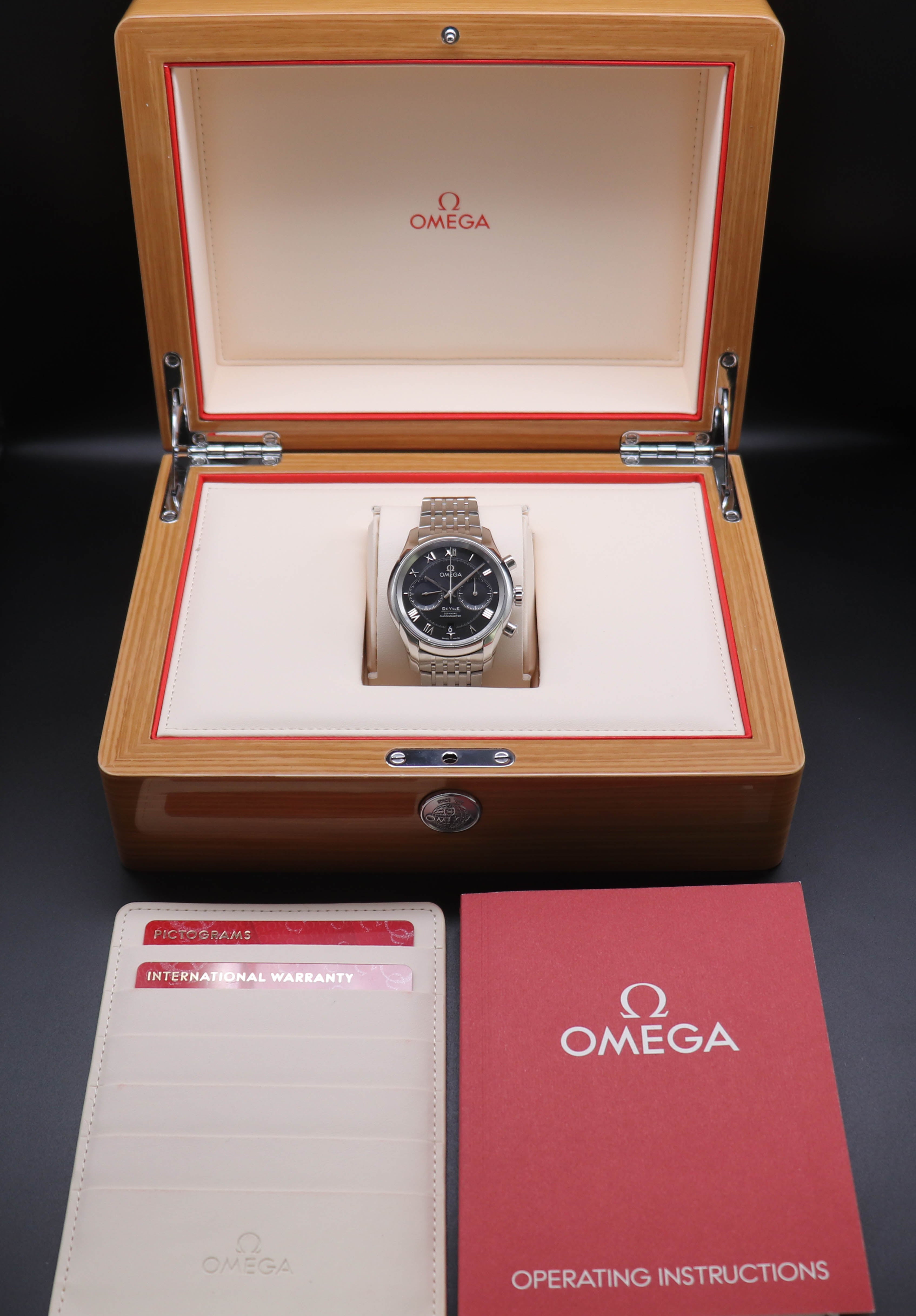Omega De Ville Chronograph 431.10.42.51.01.001 Fullset 2026 Box+Papers