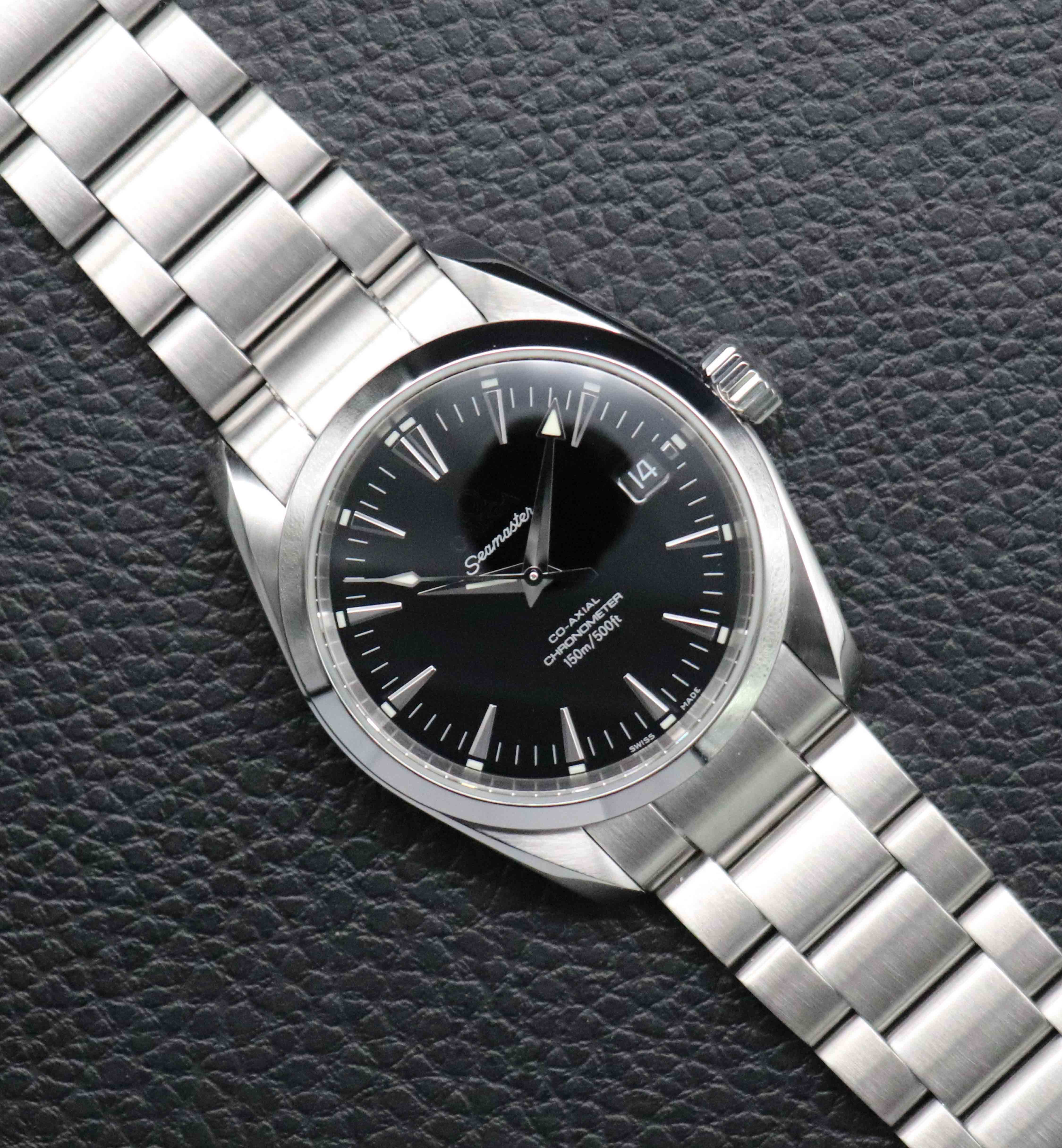 Omega Seamaster Aqua Terra 2504.50 Black Dial 2006