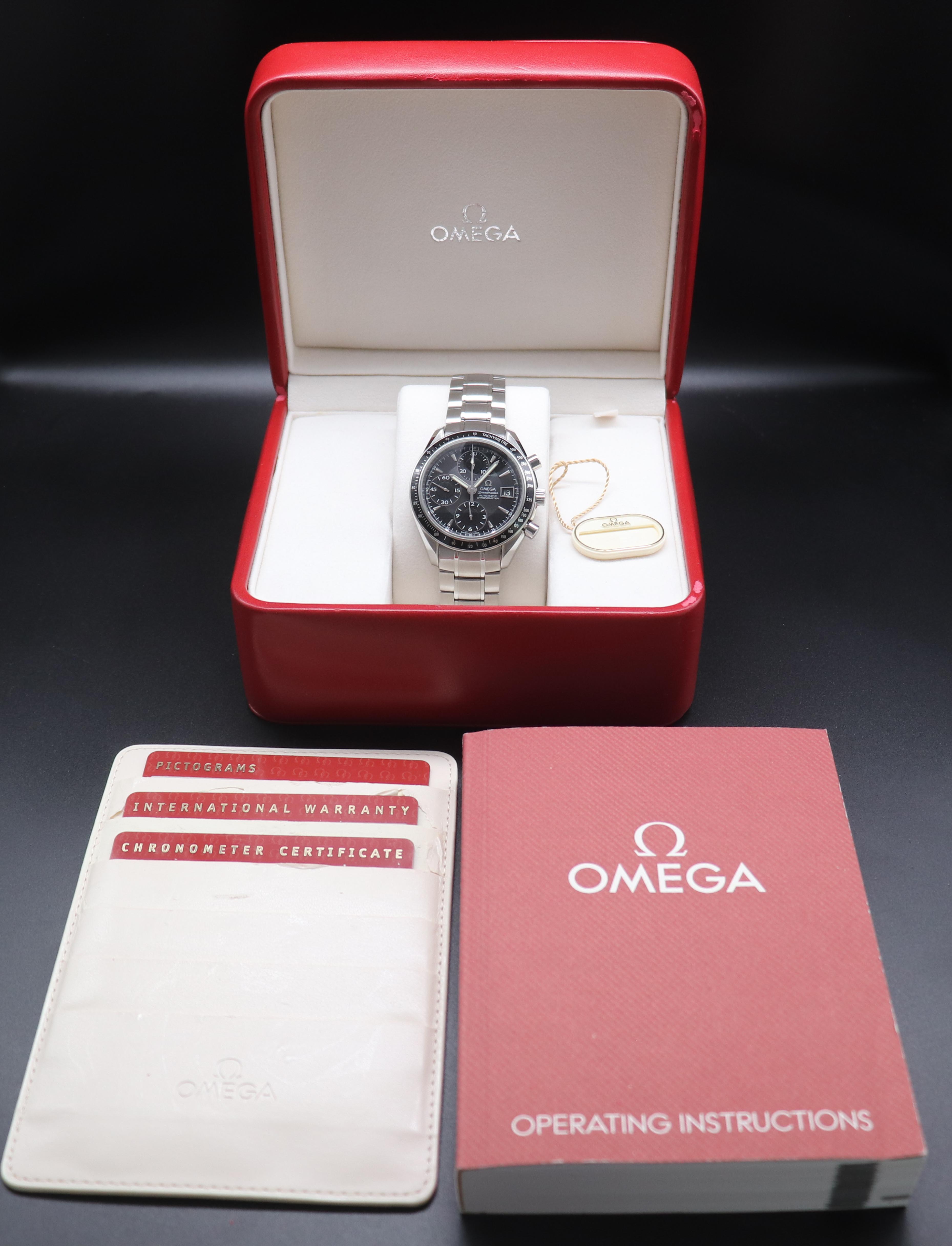 Omega Speedmaster Date 3210.50 Fullset 2011 Box+Papers
