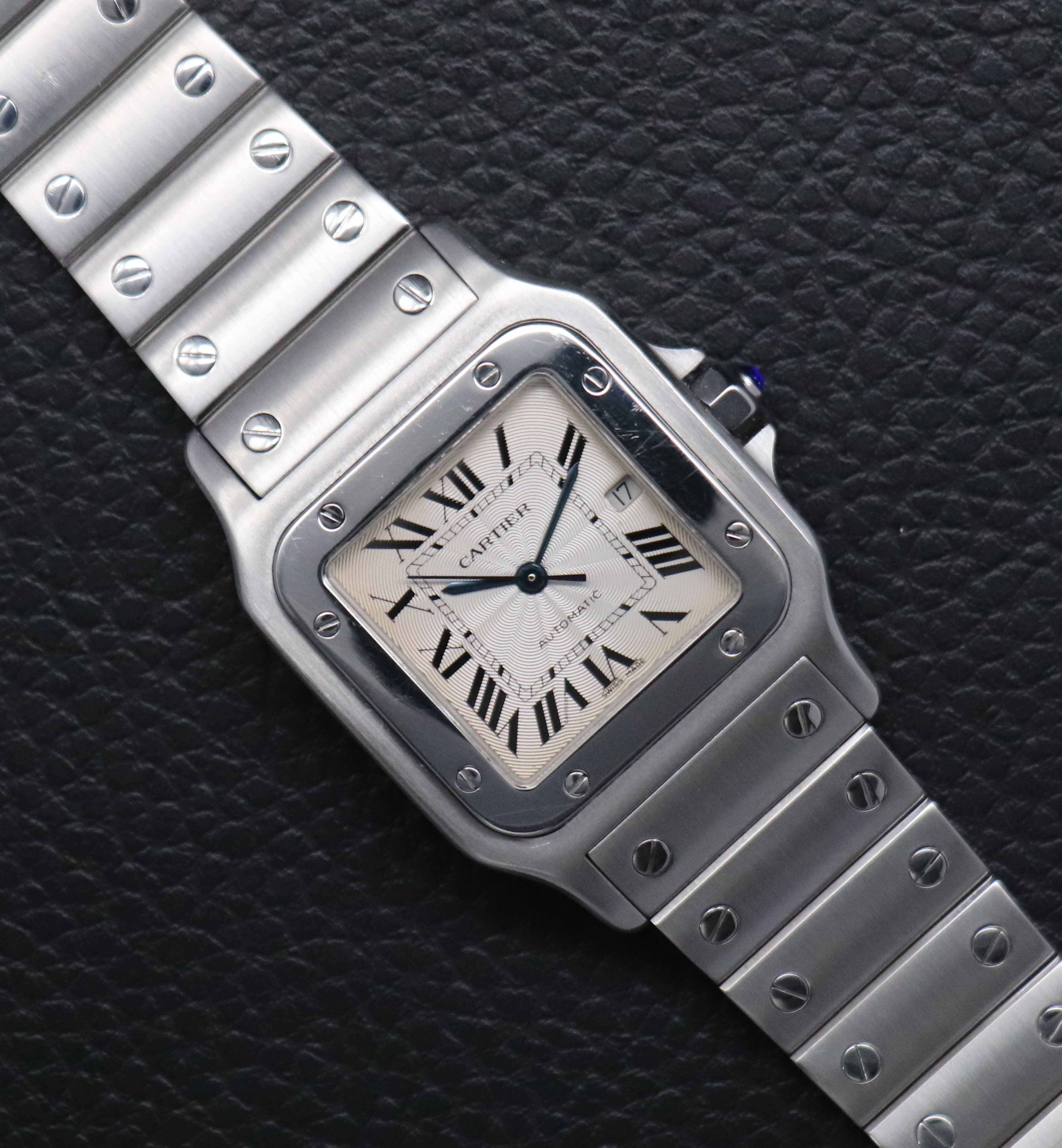 Cartier Santos Galbée 2319 White Dial 2004