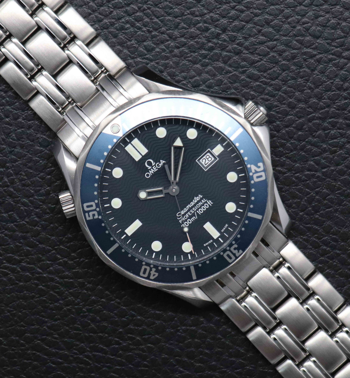 Omega Seamaster Diver 300 2541.80 Blue Dial 1998