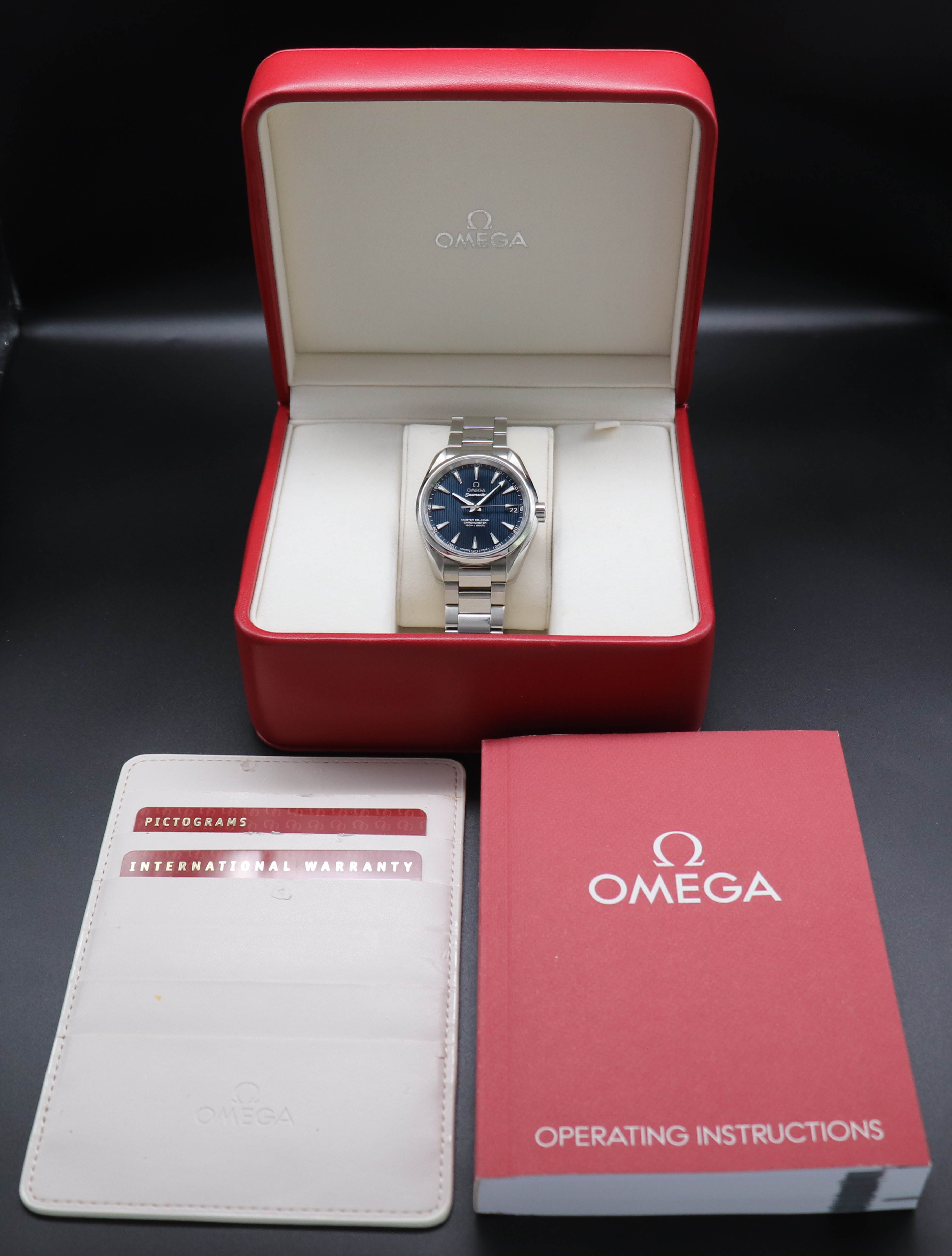 Omega Seamaster Aqua Terra 231.10.39.21.03.002 Fullset 2015 Box+Papers