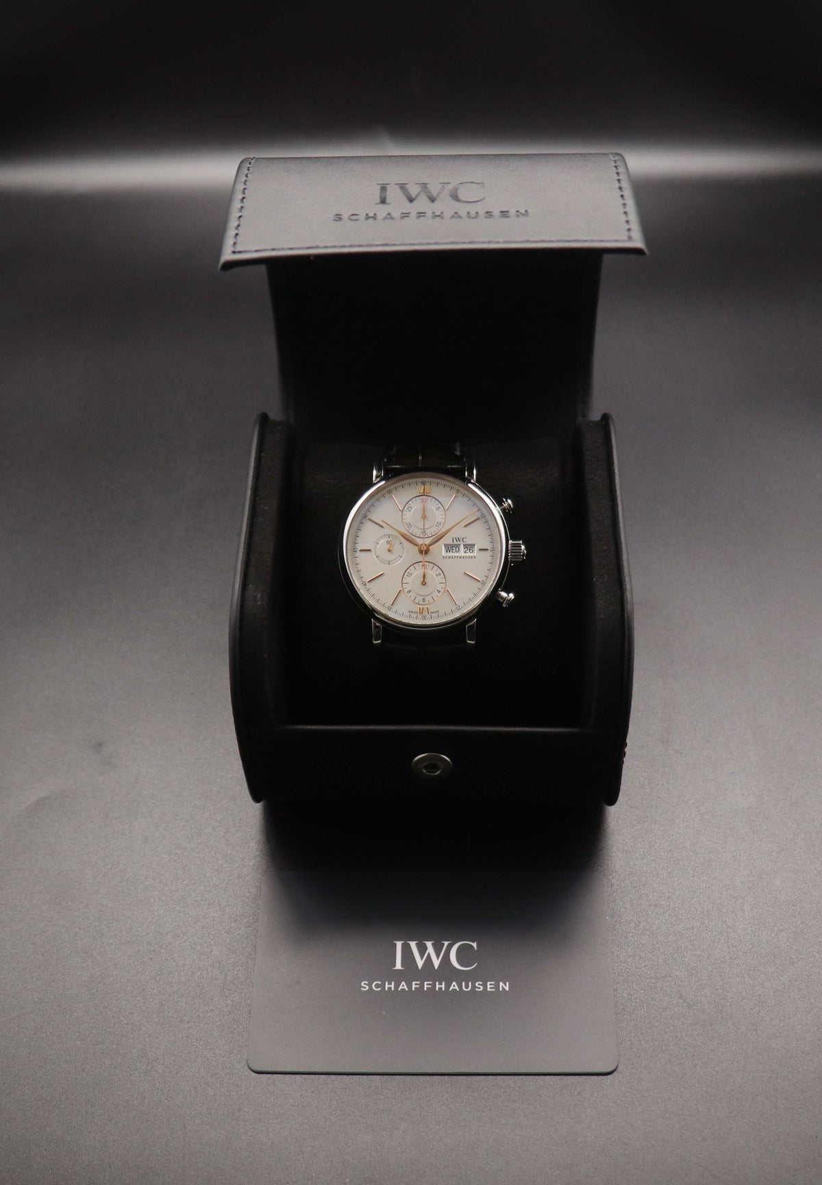 IWC Portofino Chronograph IW391031 Fullset 2021 Box+Papers
